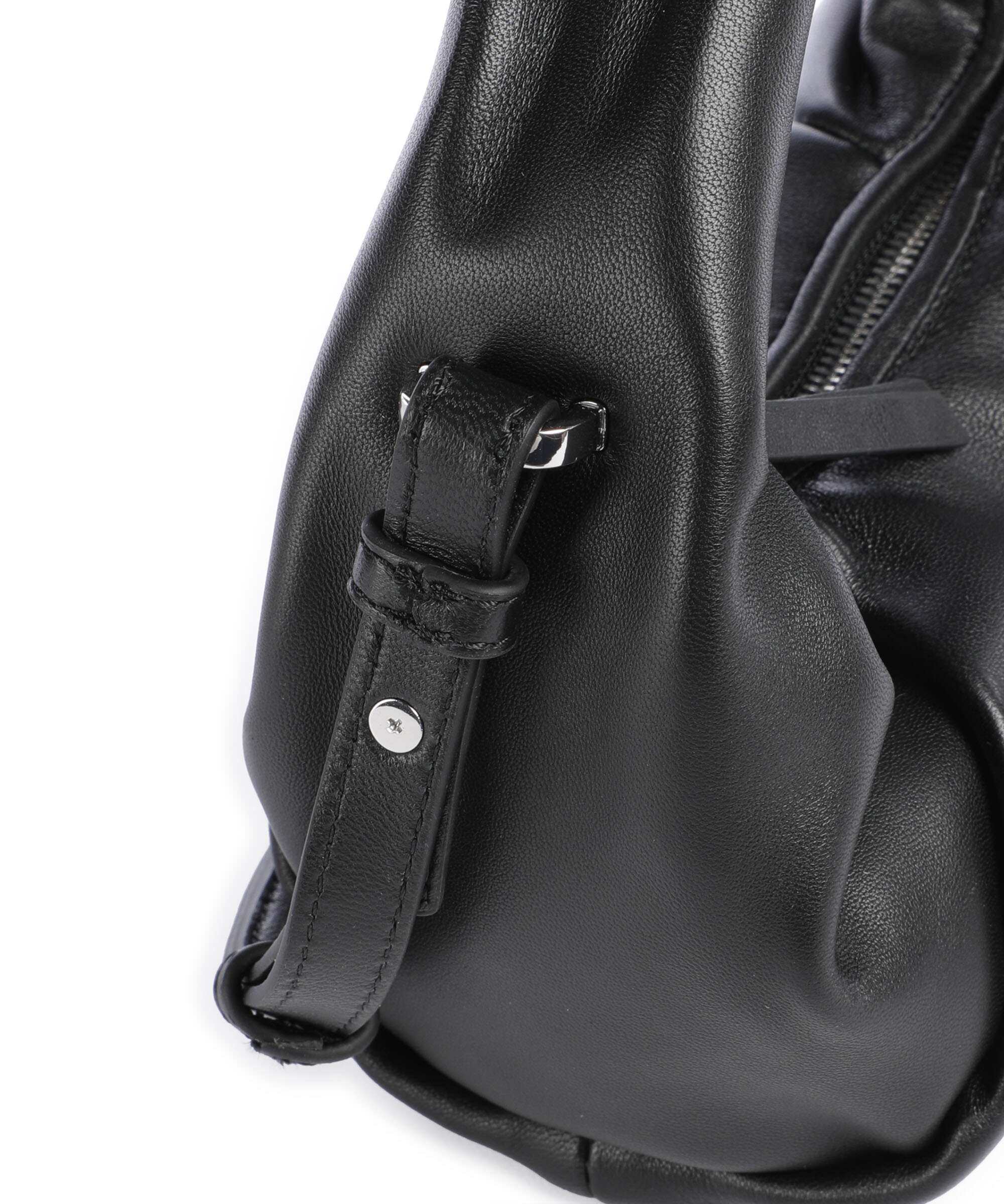 Les Visionnaires Greta Essential Silky Mini Crossbody bag black - Image 4