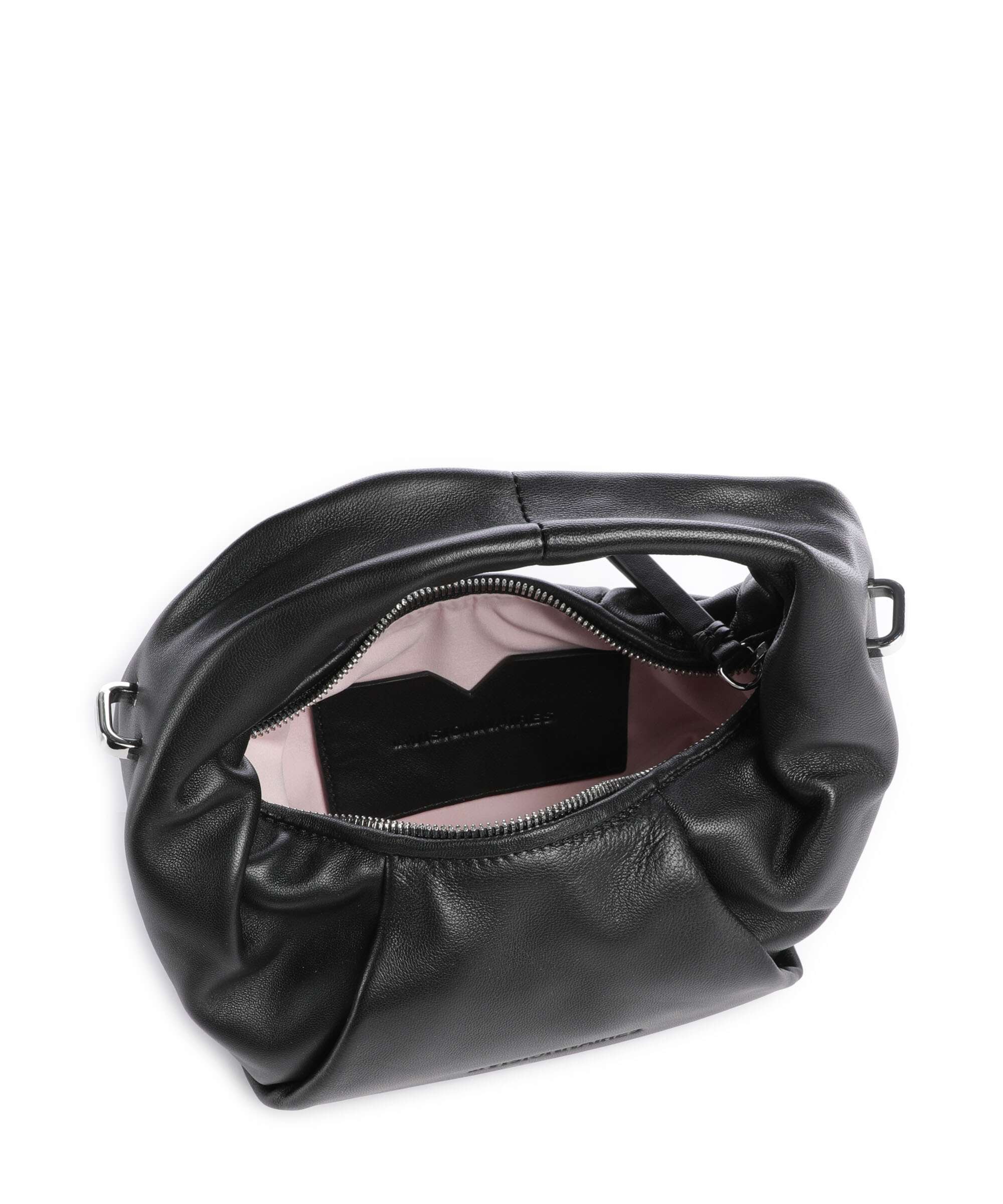 Les Visionnaires Greta Essential Silky Mini Crossbody bag black - Image 6