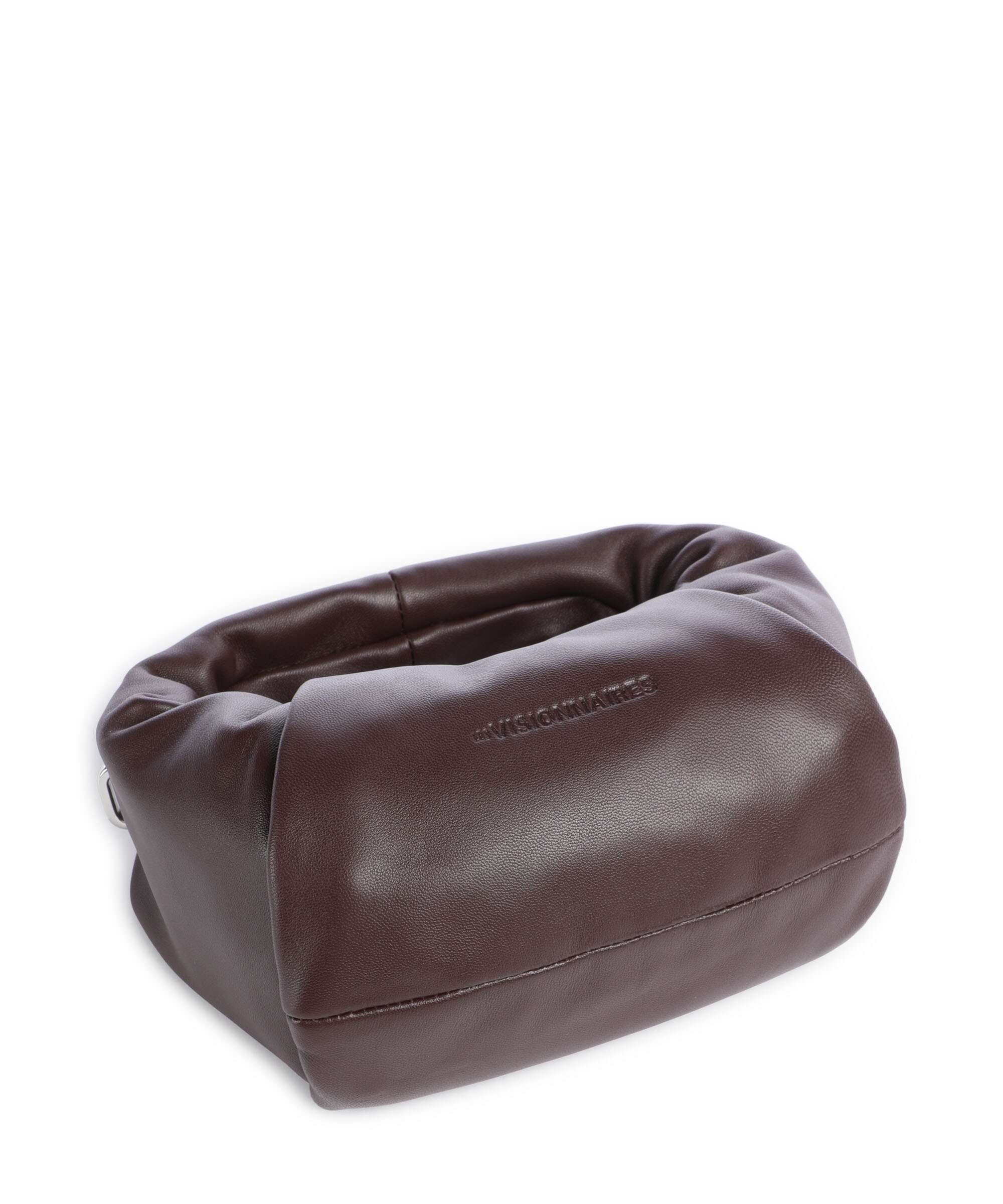 Les Visionnaires Greta Essential Silky Mini Crossbody bag aubergine - Image 5