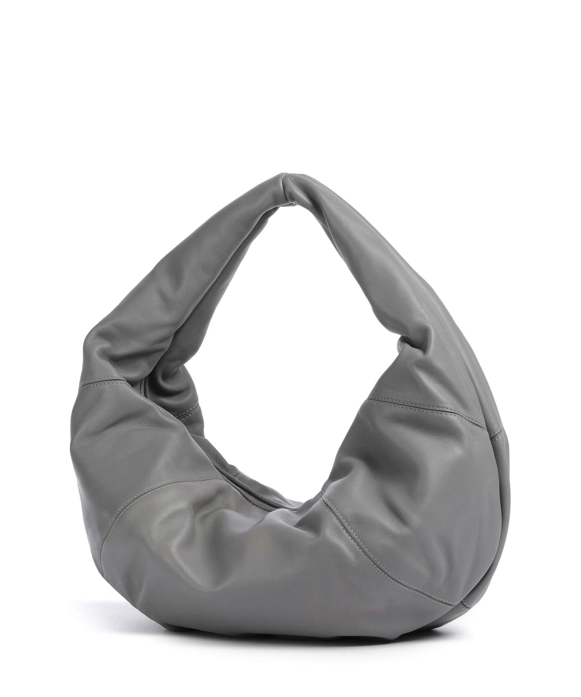 Les Visionnaires Greta Icon Silky Hobo bag titanium grey - Image 2