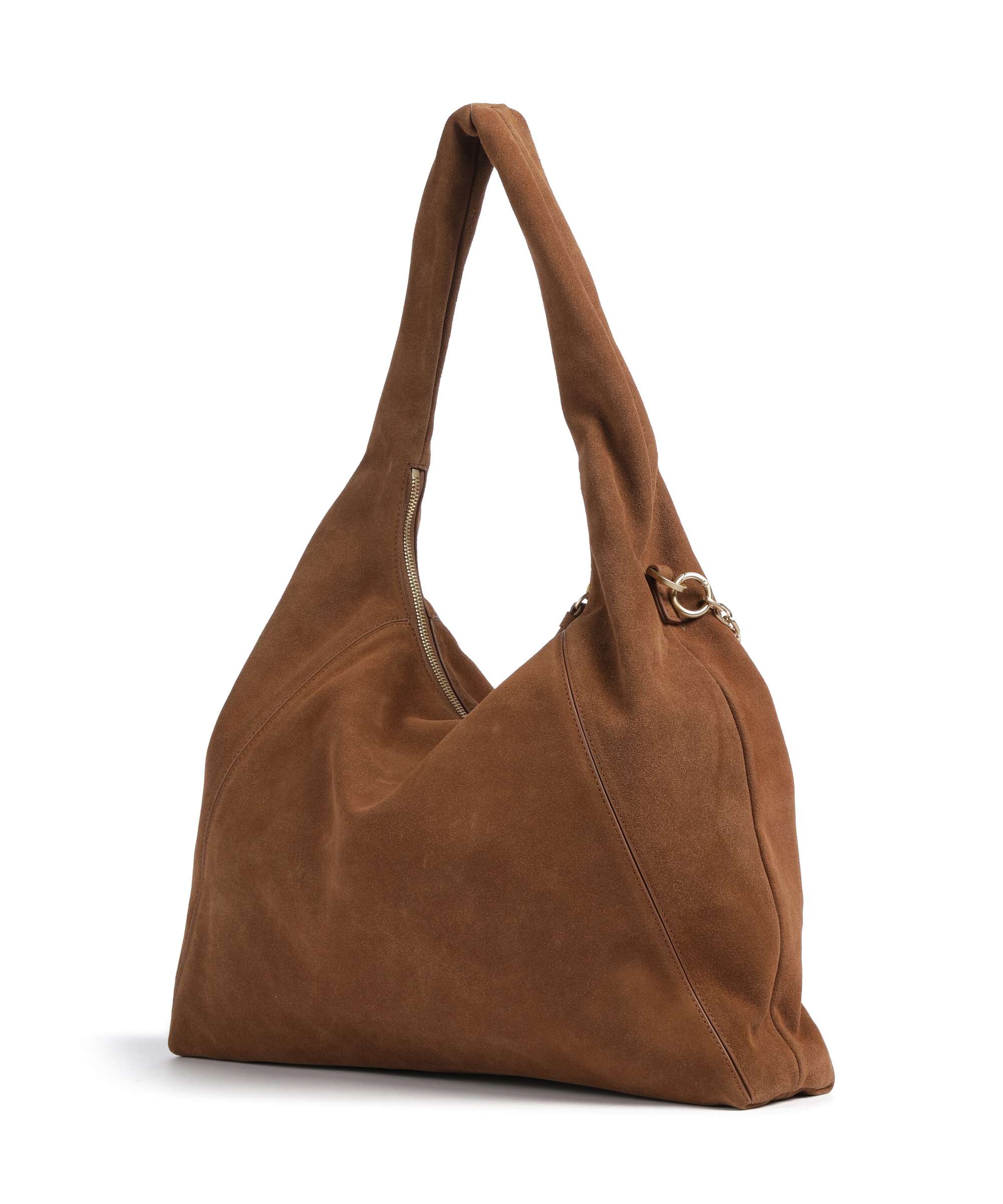 Les Visionnaires Jade Cozy Chain Hobo bag cognac - Image 2
