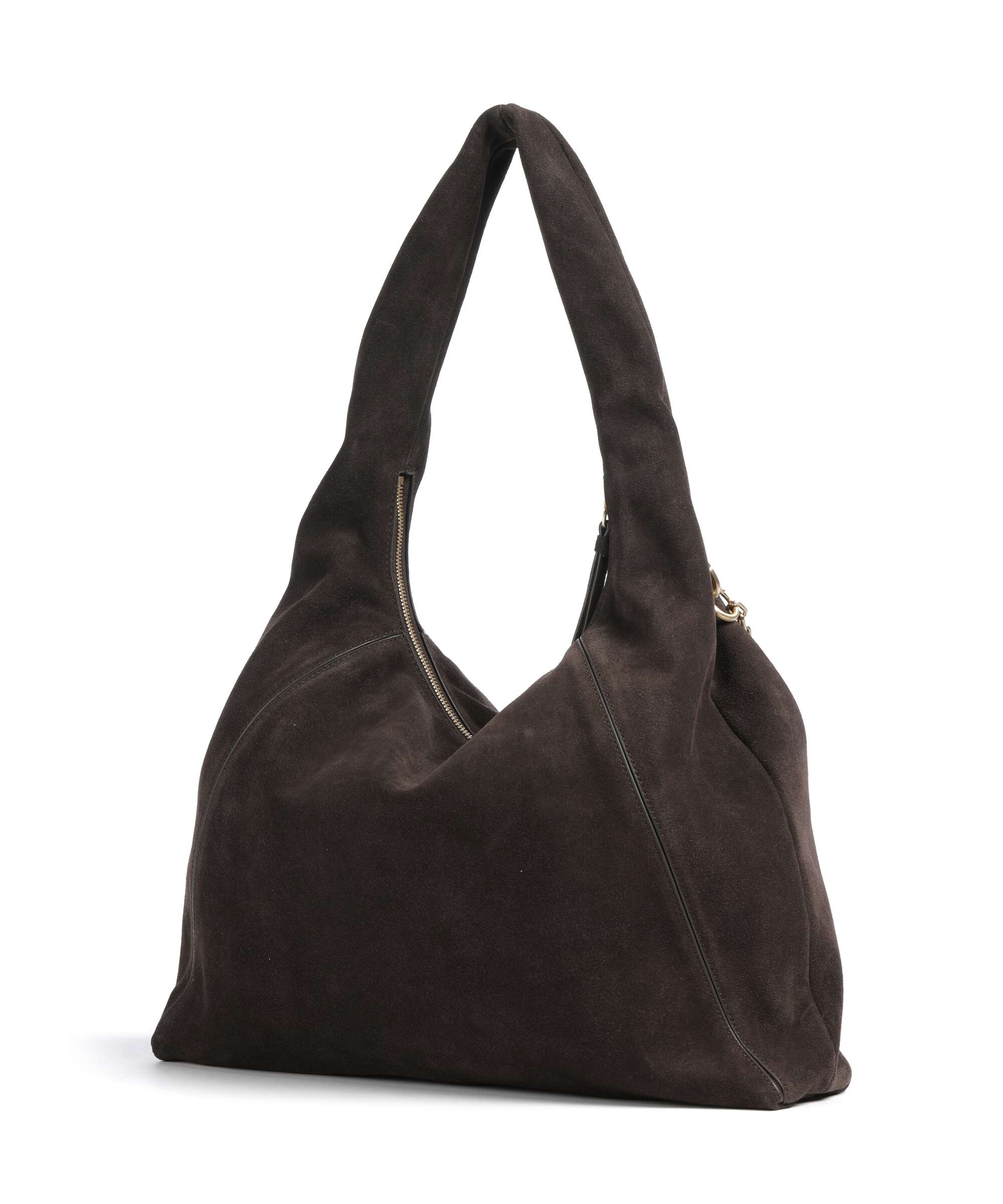 Les Visionnaires Jade Cozy Chain Hobo bag dark brown - Image 2