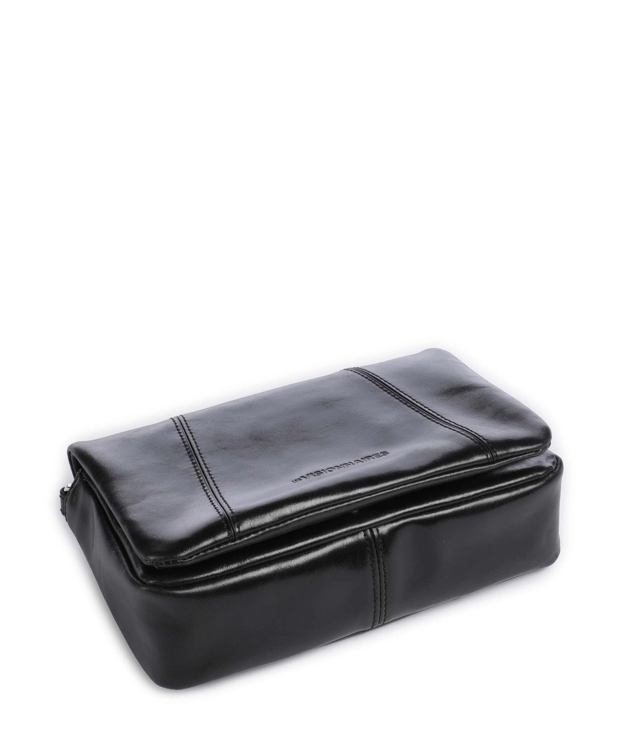 Les Visionnaires Mila Icon Crinkle Crossbody bag black - Image 5