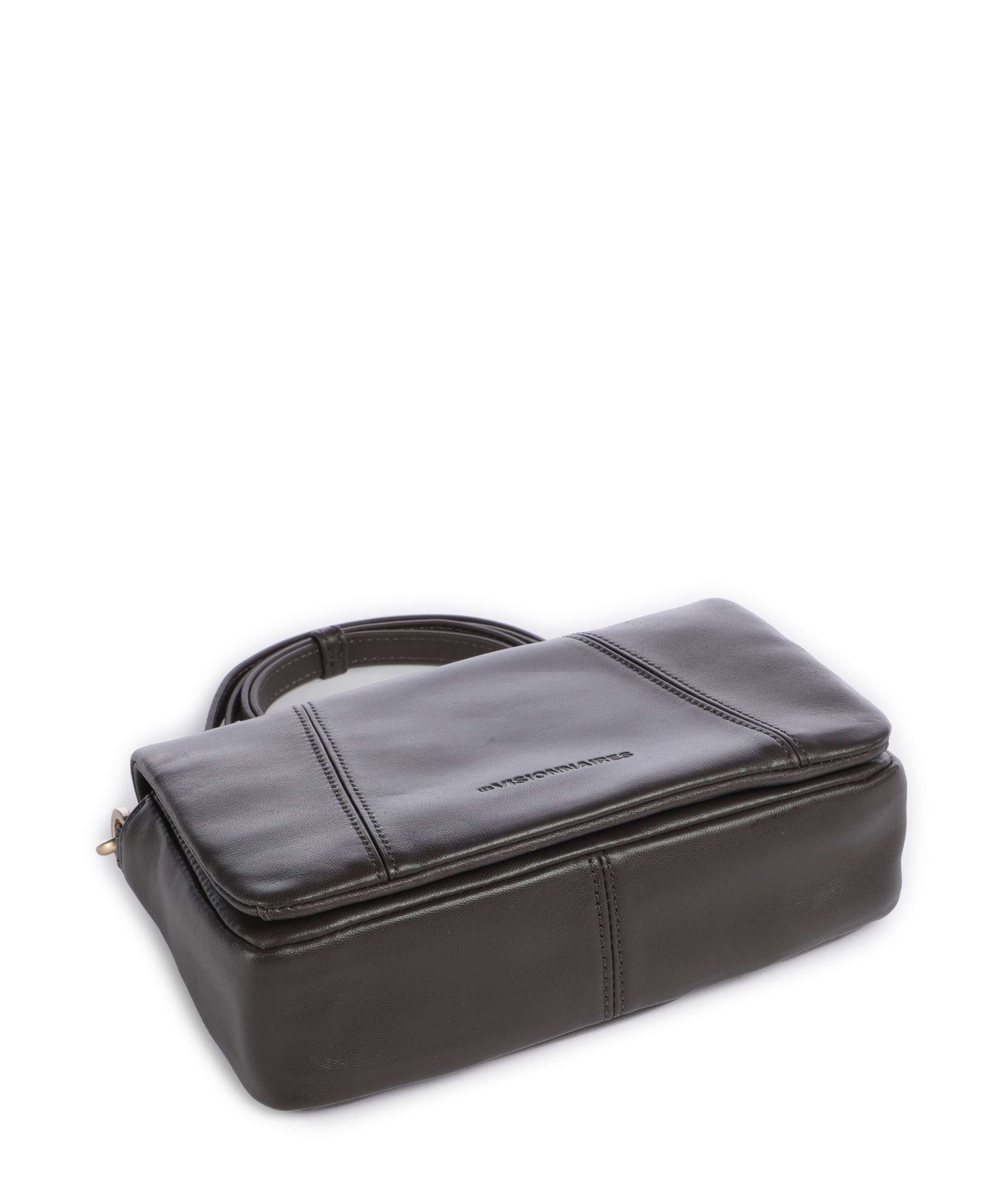 Les Visionnaires Mila Icon Silky Crossbody bag chocolate brown - Image 5