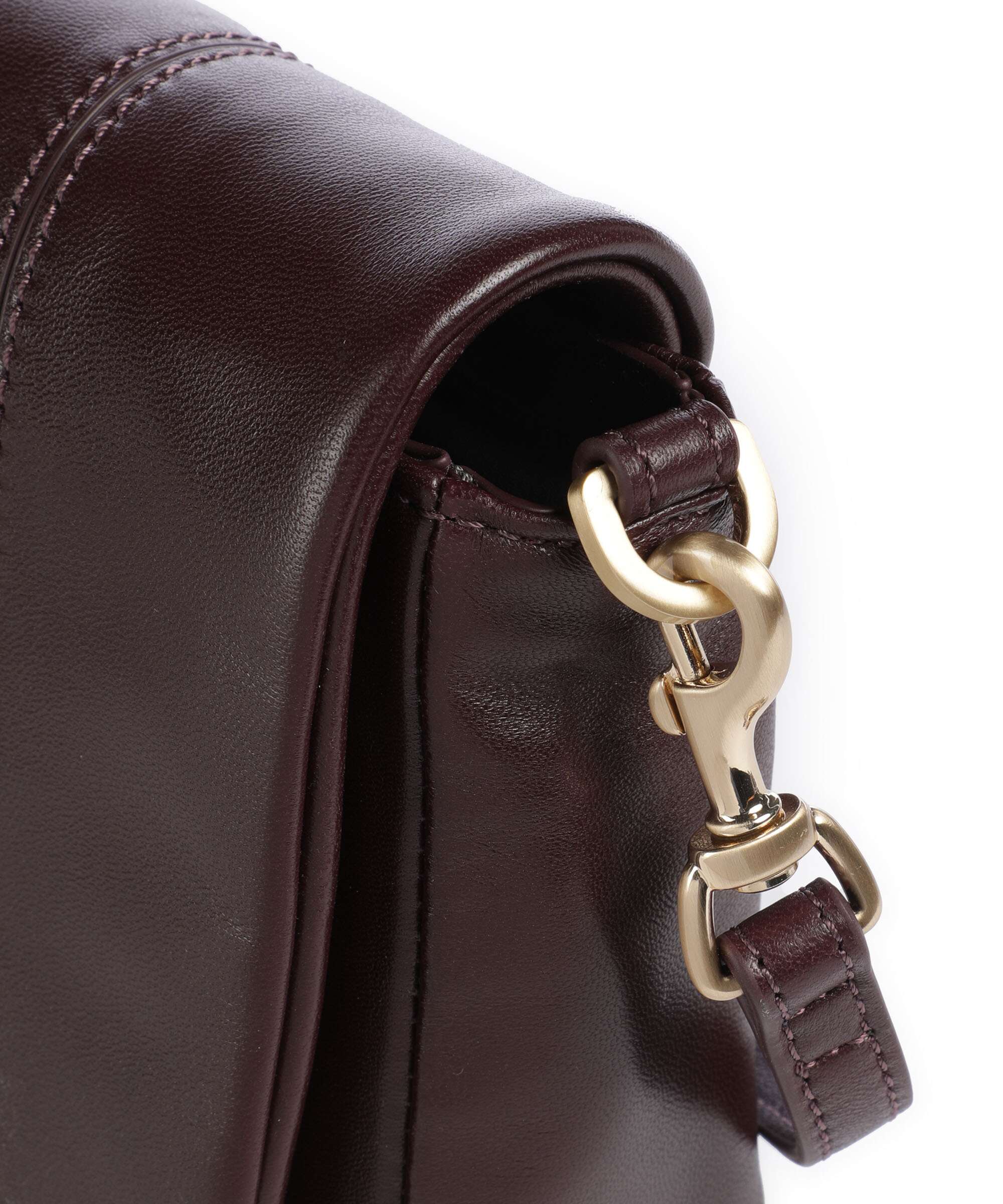 Les Visionnaires Mila Icon Silky Crossbody bag vinyard red - Image 4