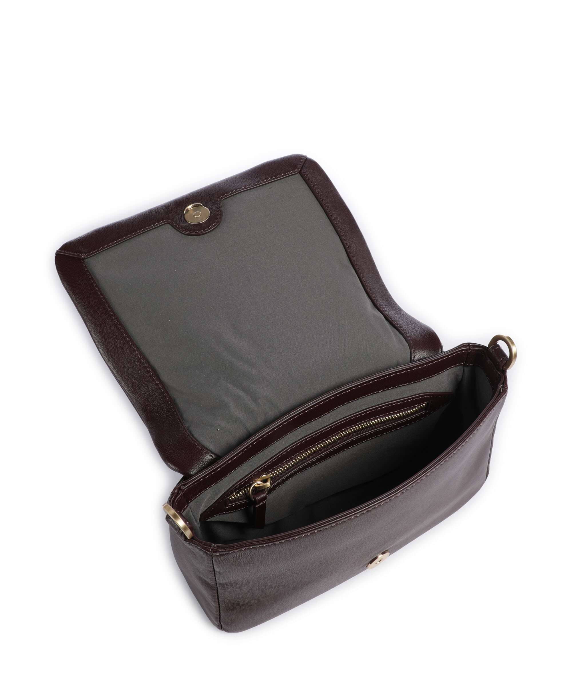 Les Visionnaires Mila Icon Silky Crossbody bag vinyard red - Image 6