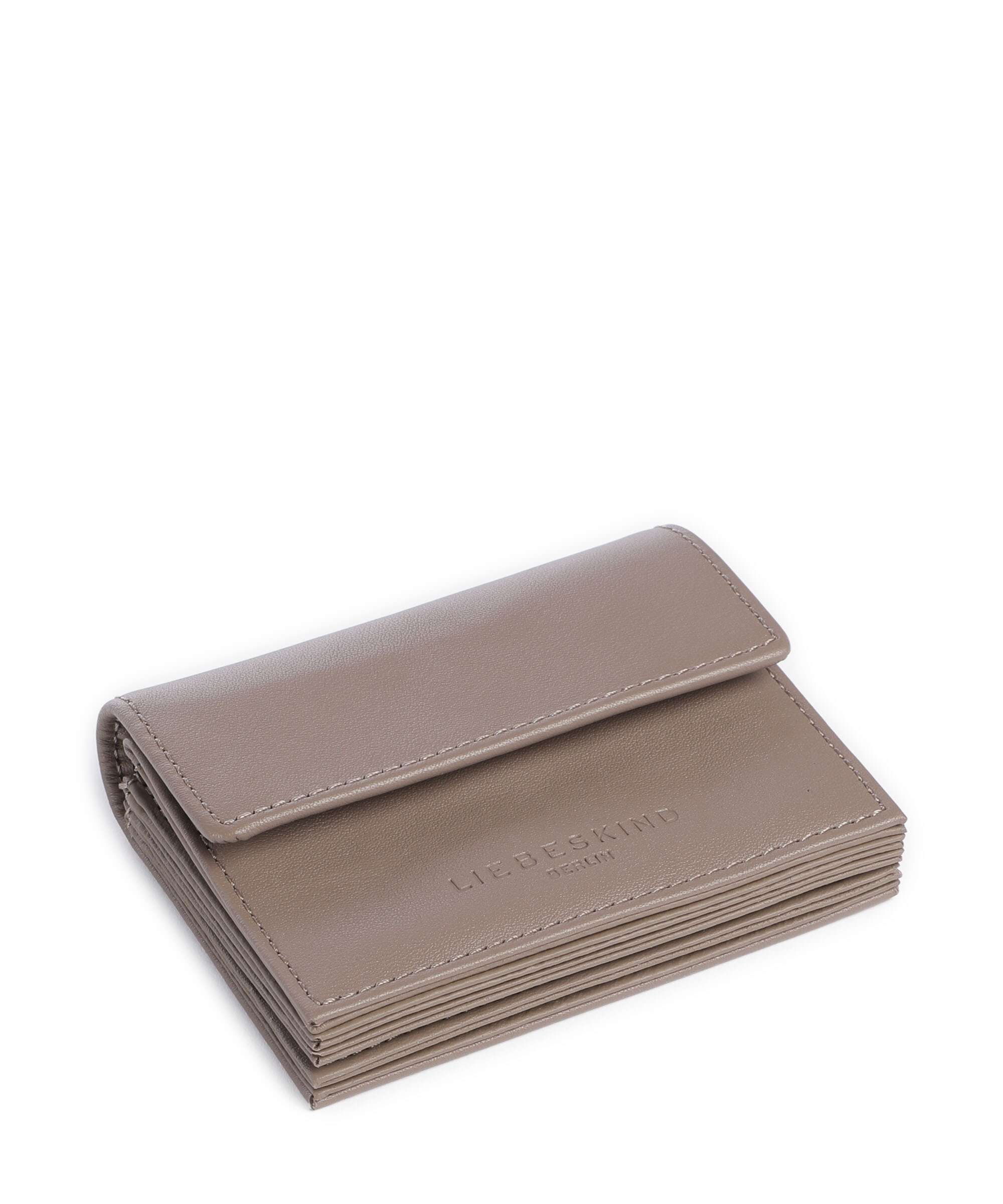 Liebeskind Akkordeon Soft Nappa S Wallet neutral gray - Image 4
