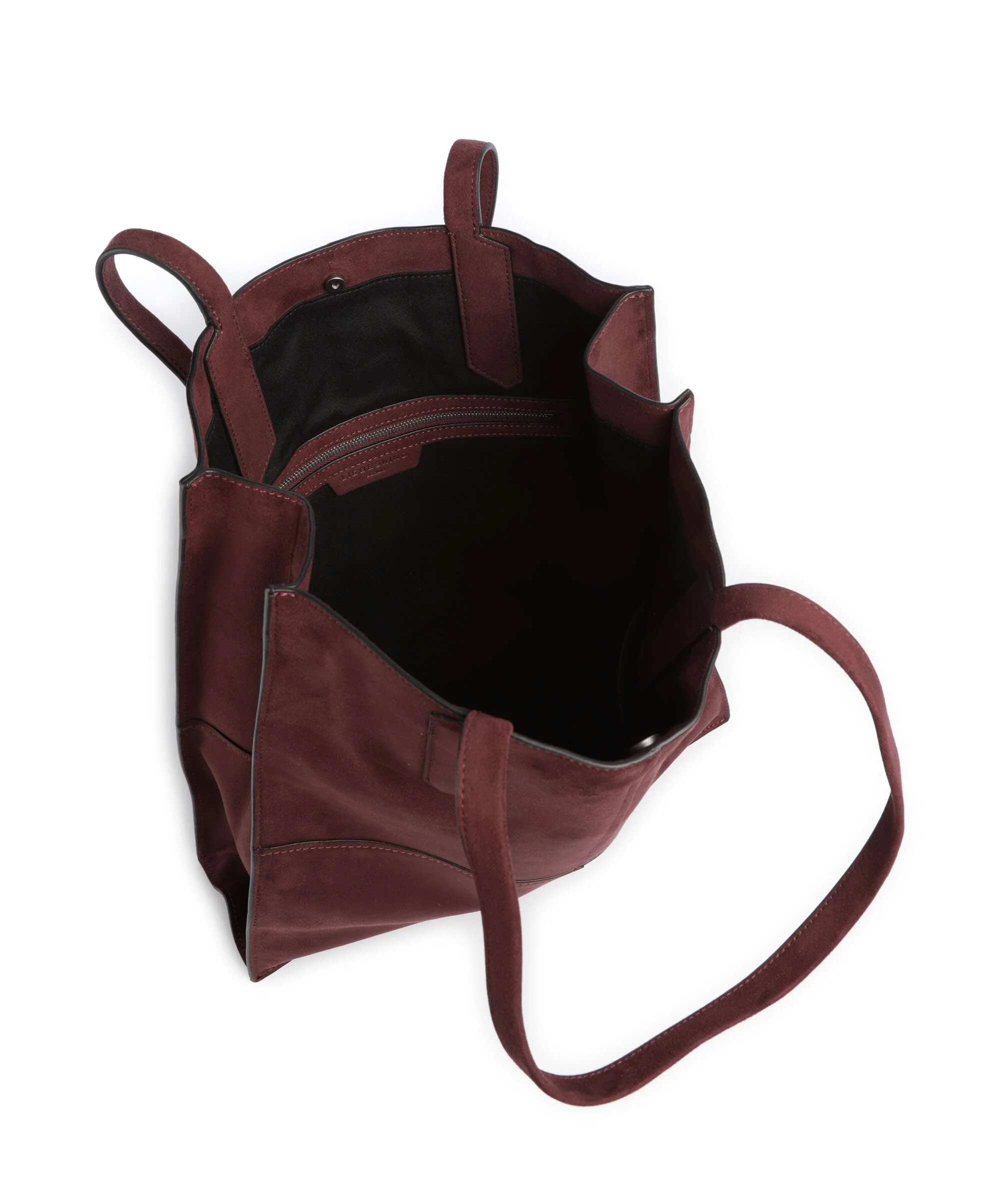 Liebeskind Amy Vegan Suede L Tote bag pomegranate - Image 5