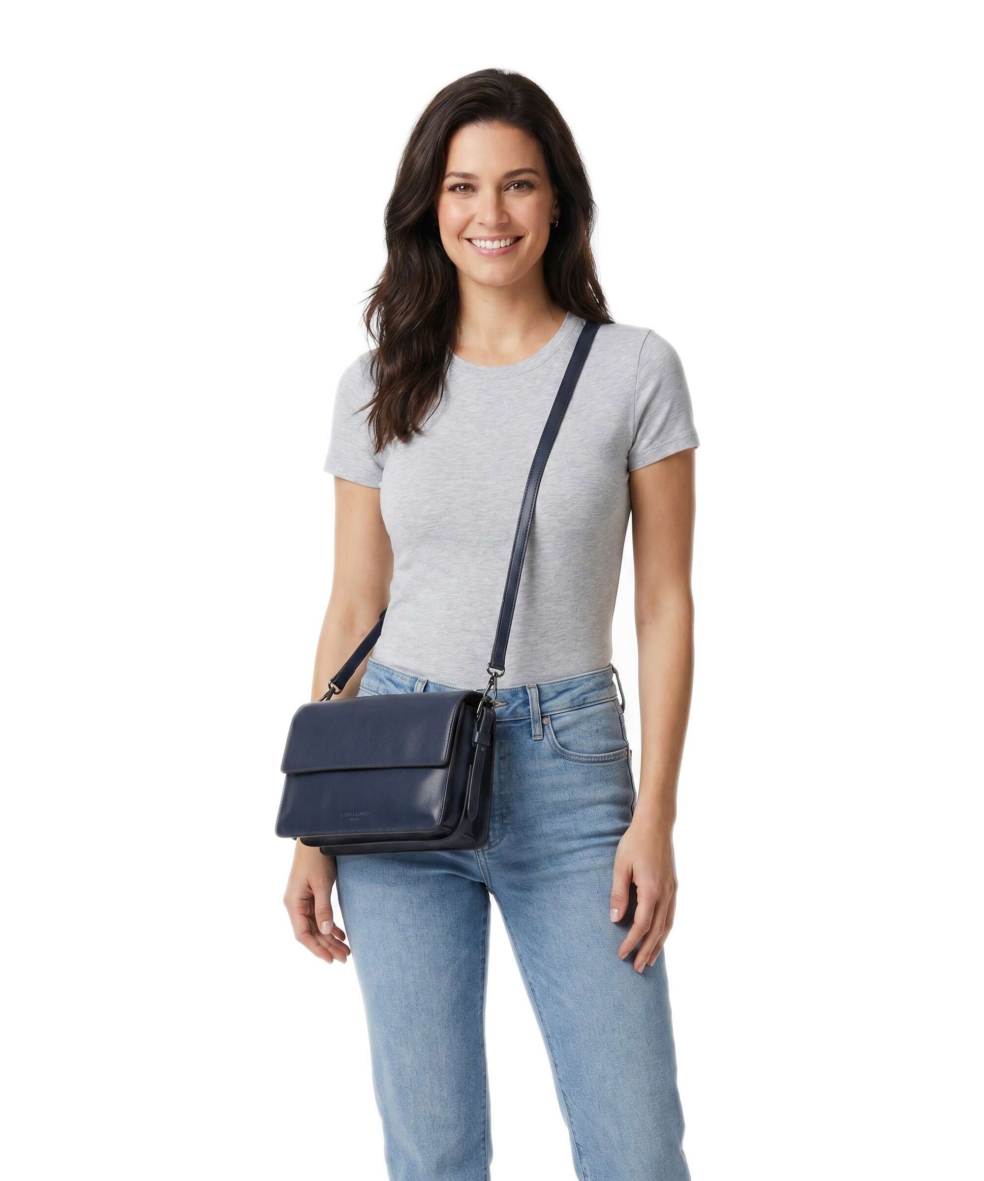 Liebeskind Audrey Recycled Soft Calf S Shoulder bag peacoat - Image 4