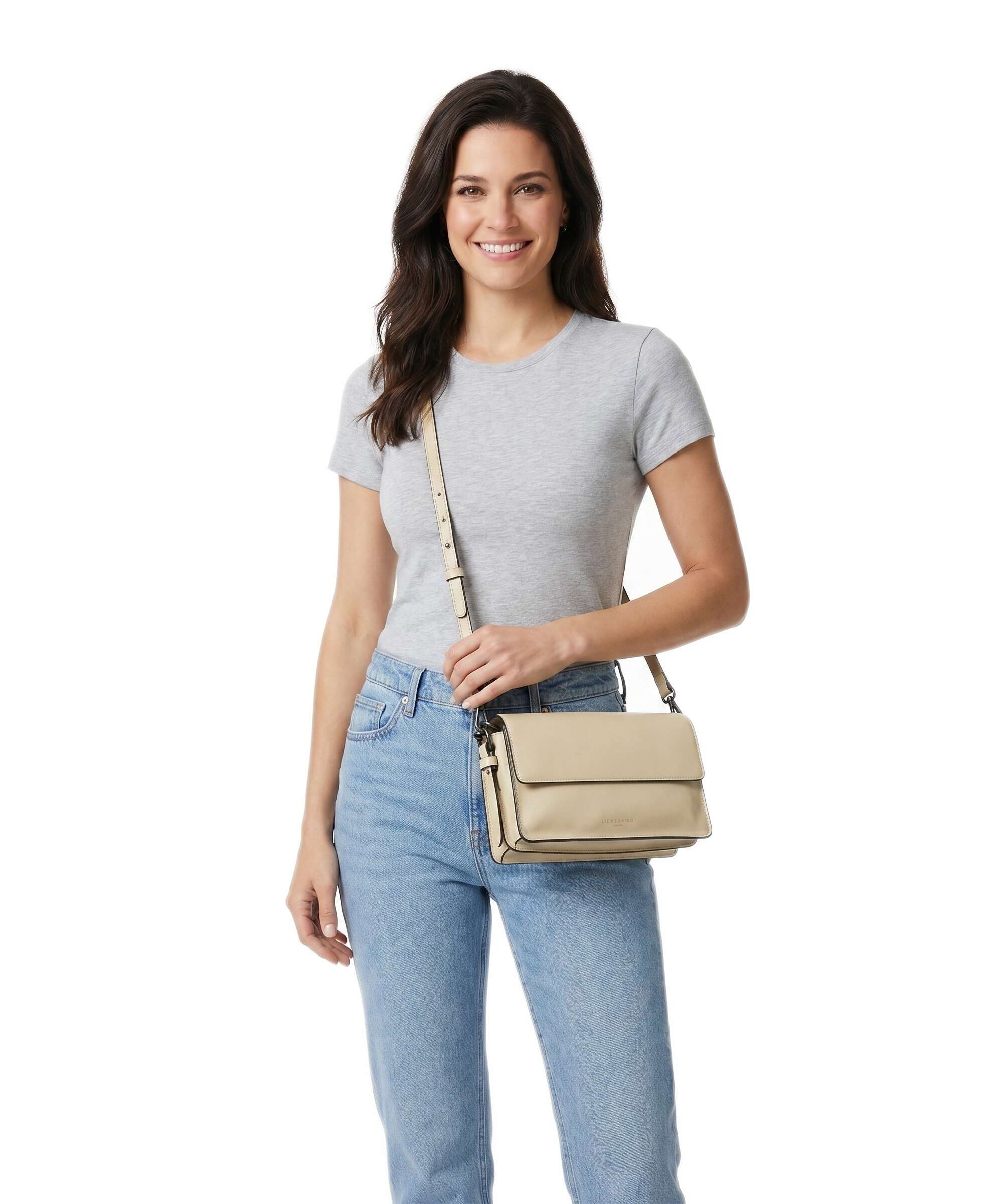 Liebeskind Audrey Recycled Soft Calf S Shoulder bag biscotti - Image 3