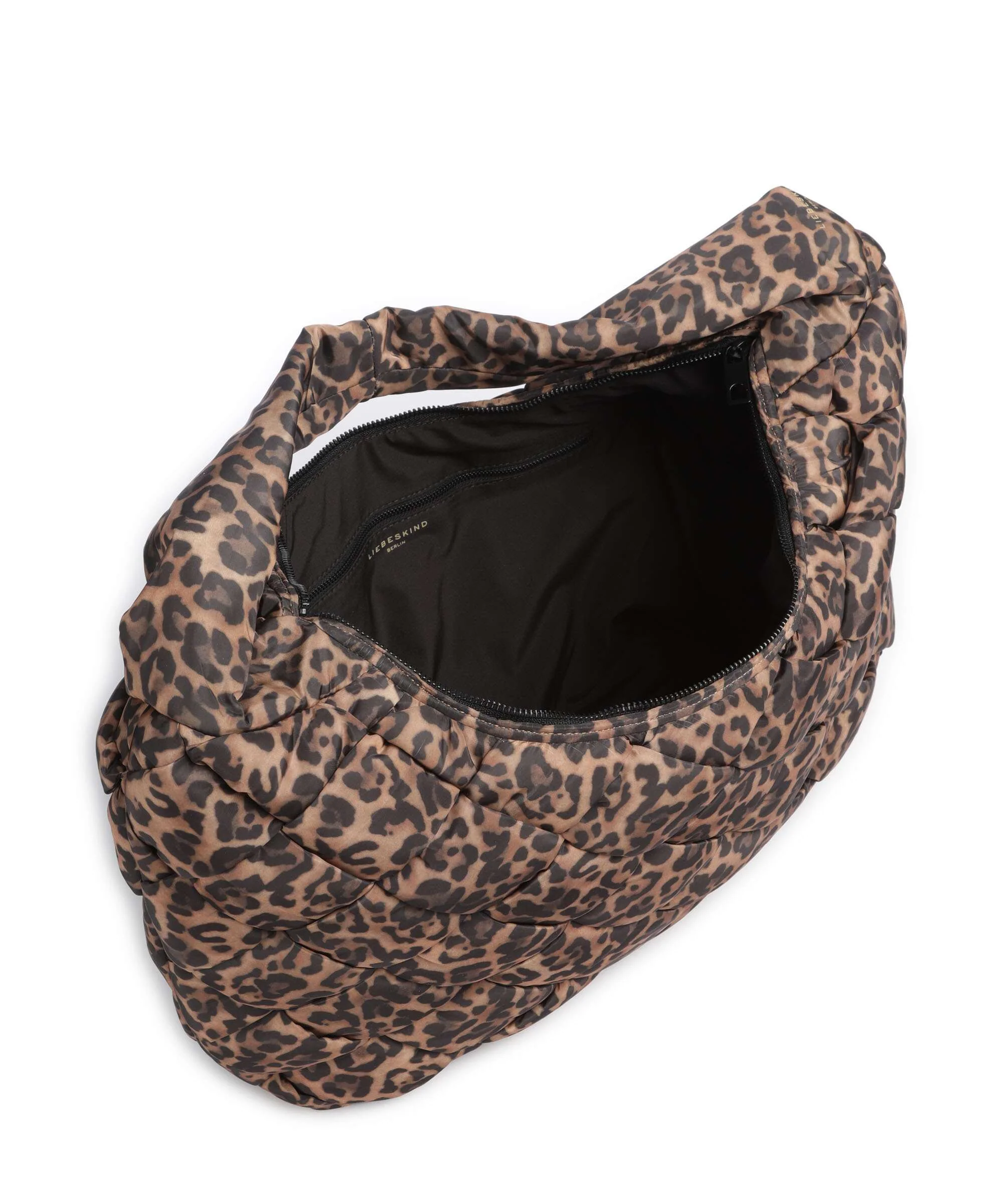 Liebeskind Bo Weaved Nylon L Hobo bag leo - Image 6
