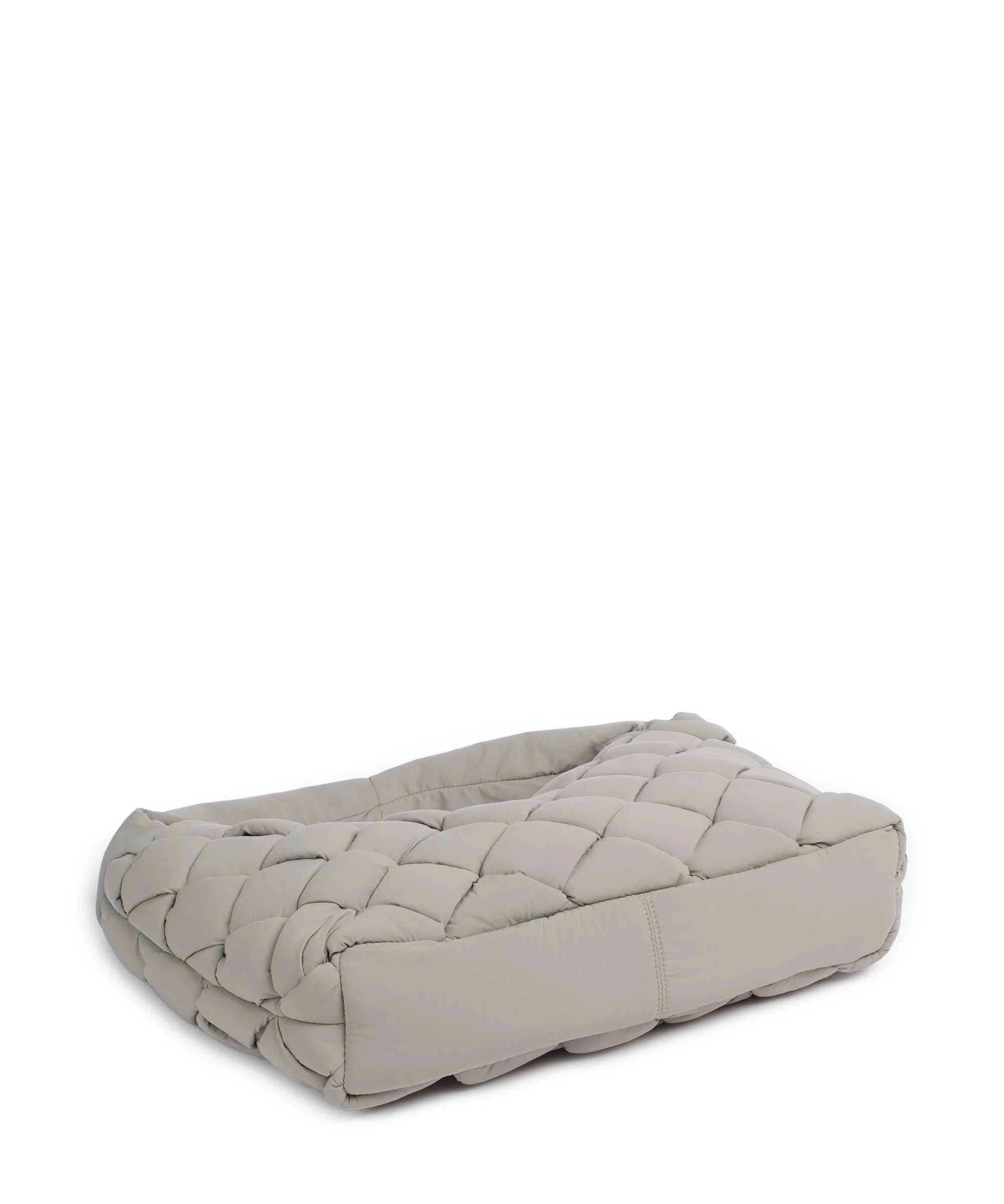 Liebeskind Bo Weaved Nylon L Hobo bag neutral grey - Image 5