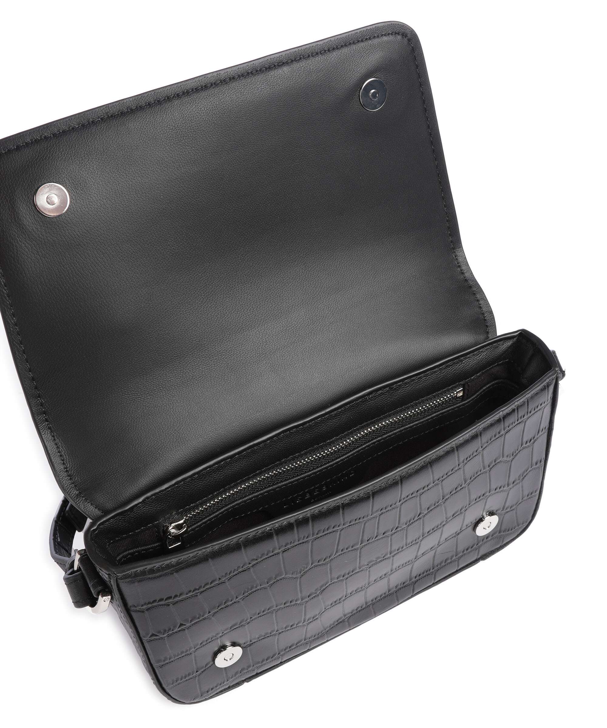 Liebeskind Chudy Croco S Crossbody bag black - Image 6