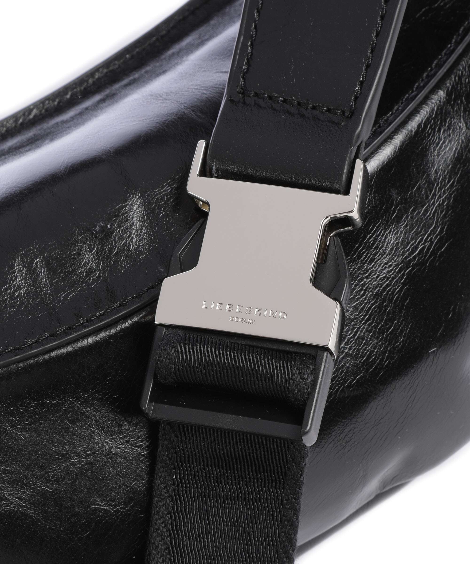 Liebeskind Chudy Paper Touch Crinkle S Belt bag black - Image 5