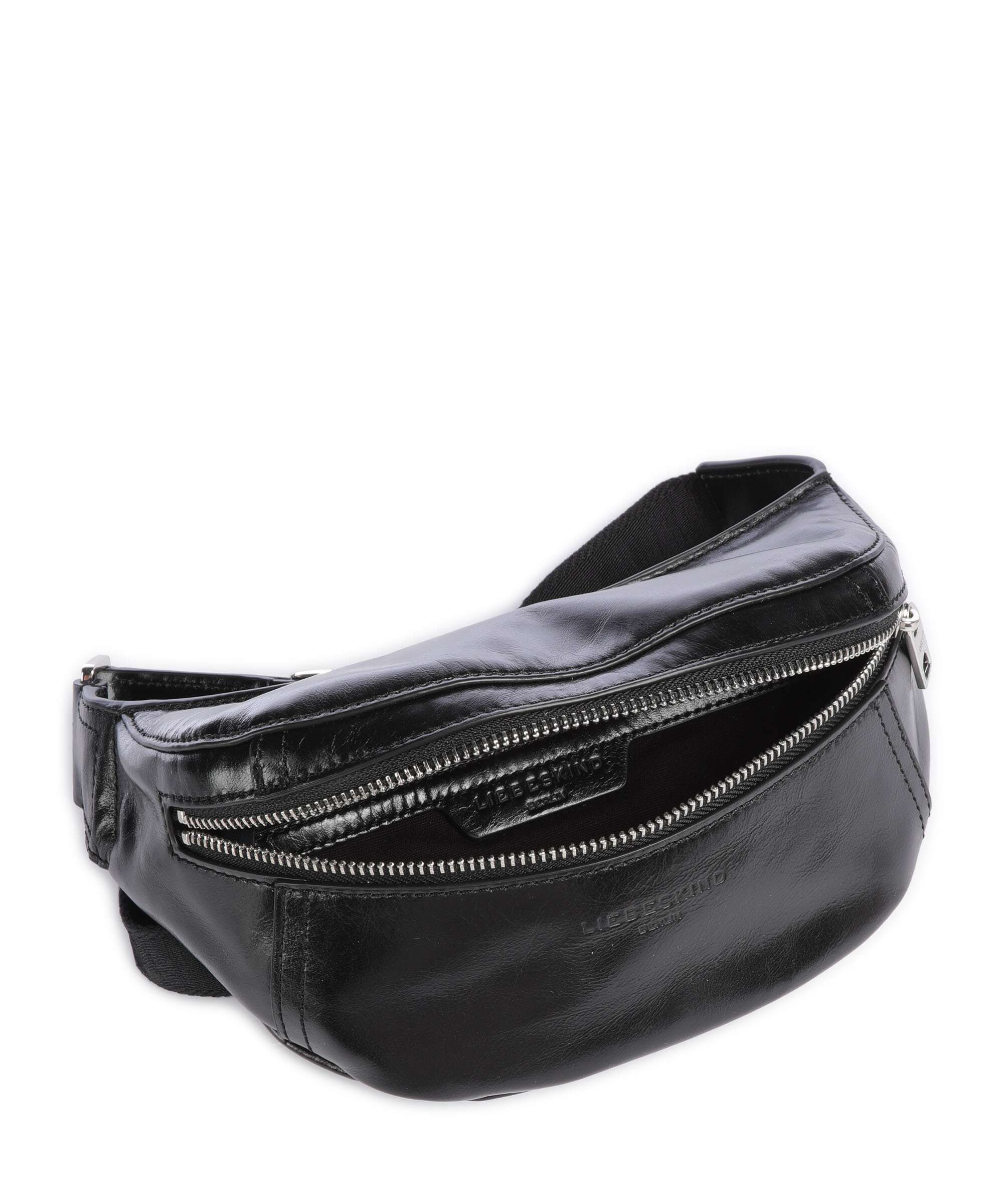 Liebeskind Chudy Paper Touch Crinkle S Belt bag black - Image 6