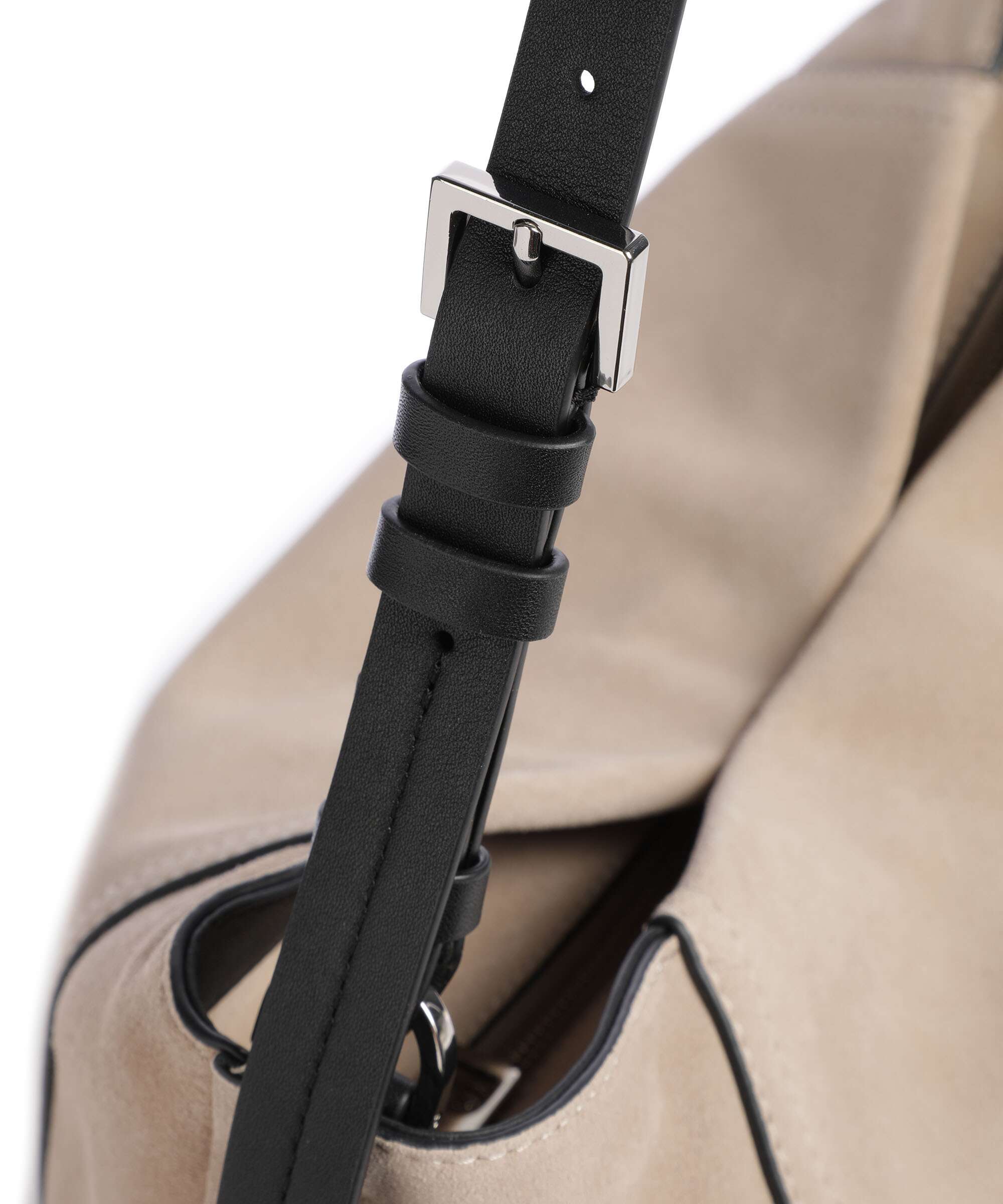 Liebeskind Chudy Suede M Hobo bag stone - Image 4
