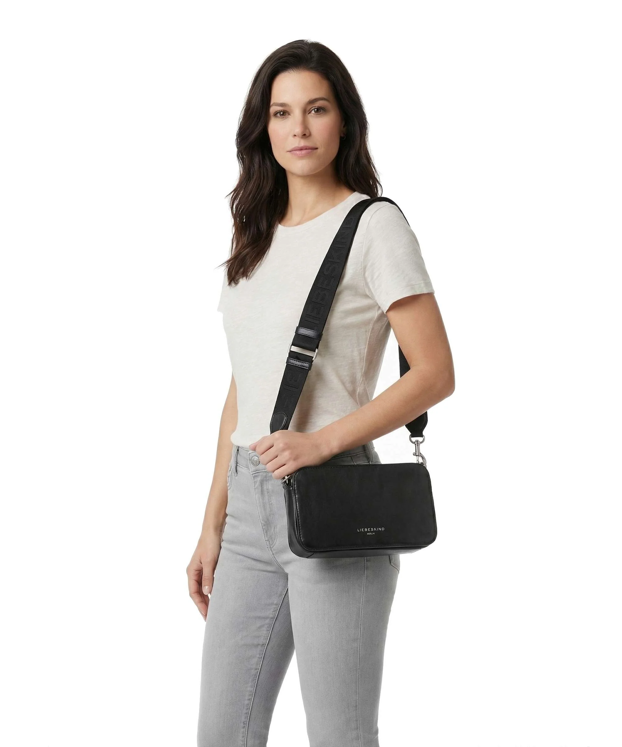 Liebeskind Clarice Sheep Natural Crossbody bag black - Image 3