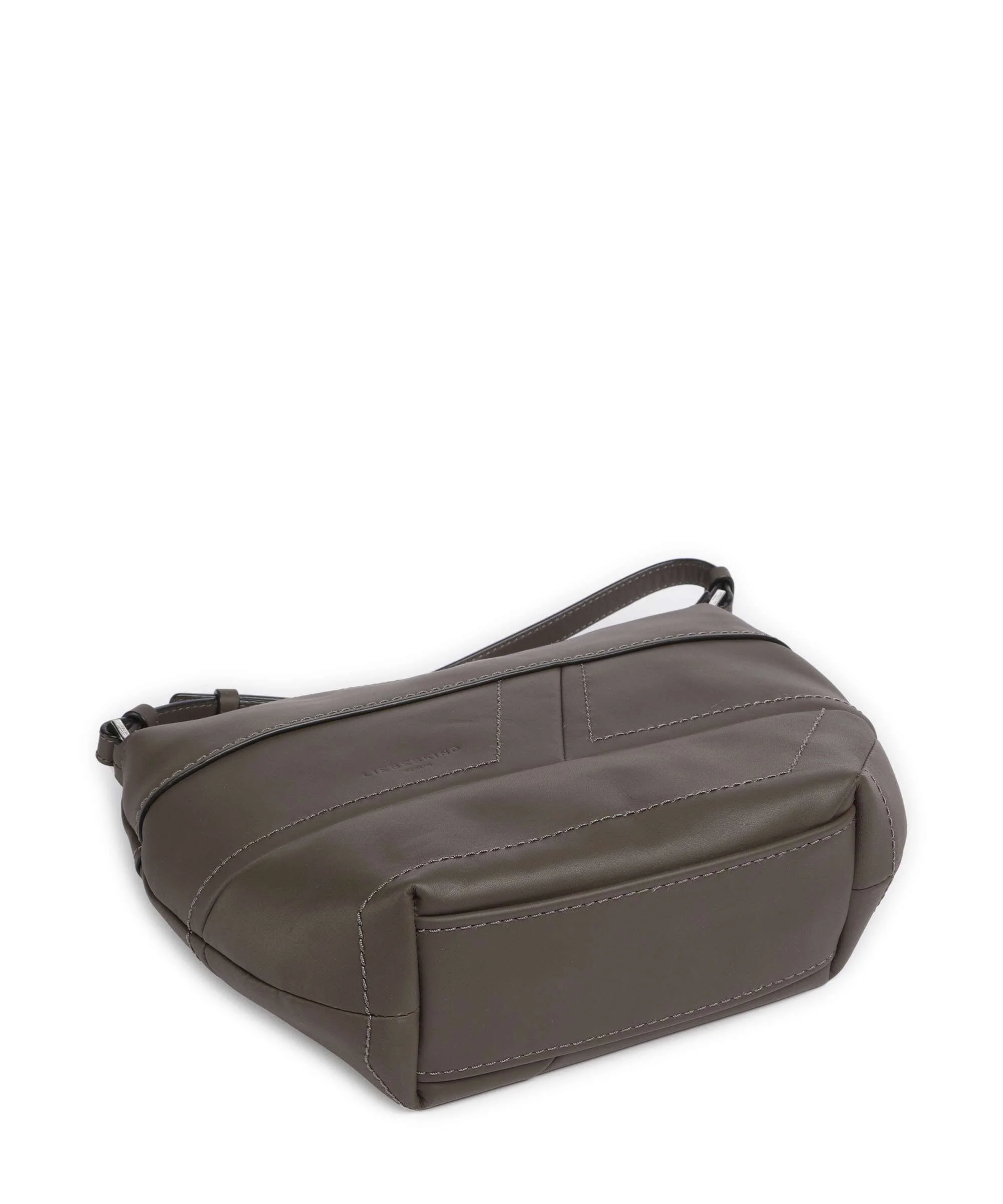 Liebeskind Edda Calf Optic S Crossbody bag dark grigio - Image 5