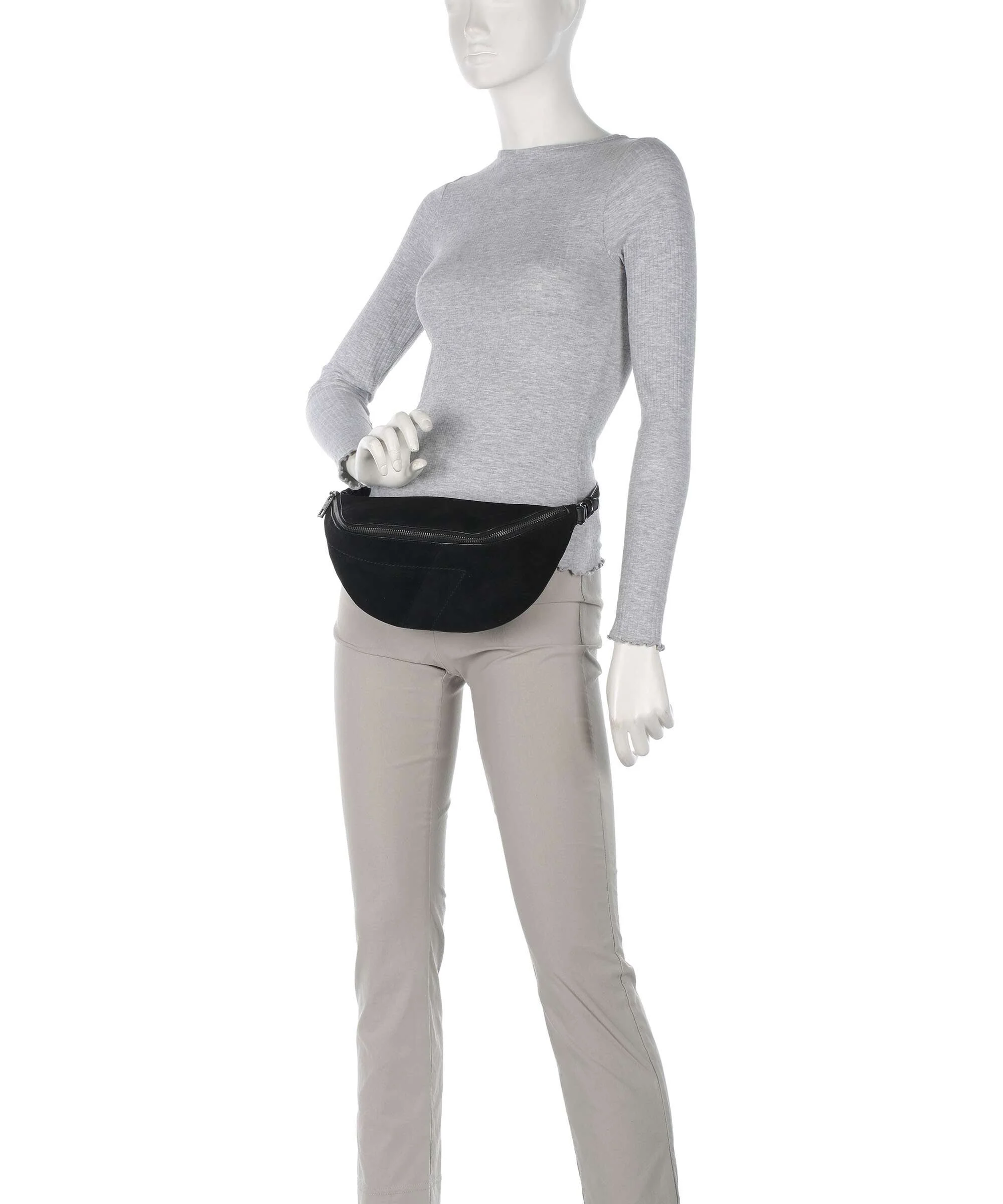 Liebeskind Edda Promo Suede M Belt bag black - Image 3