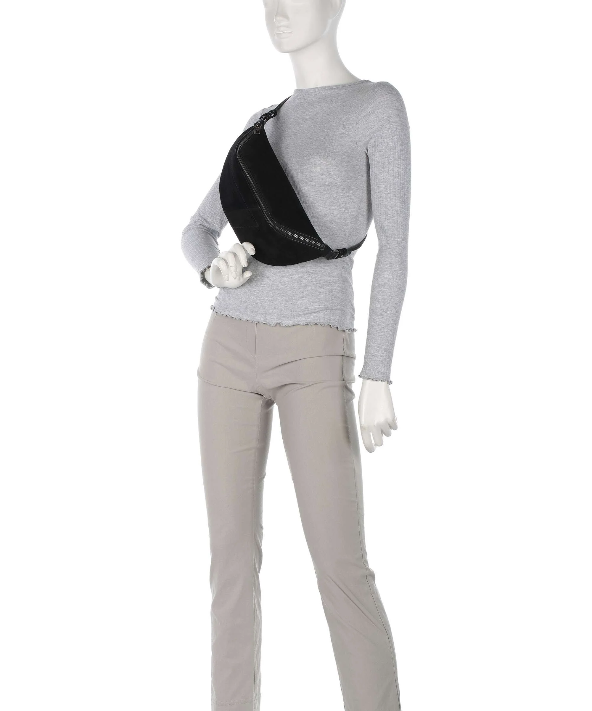 Liebeskind Edda Promo Suede M Belt bag black - Image 4