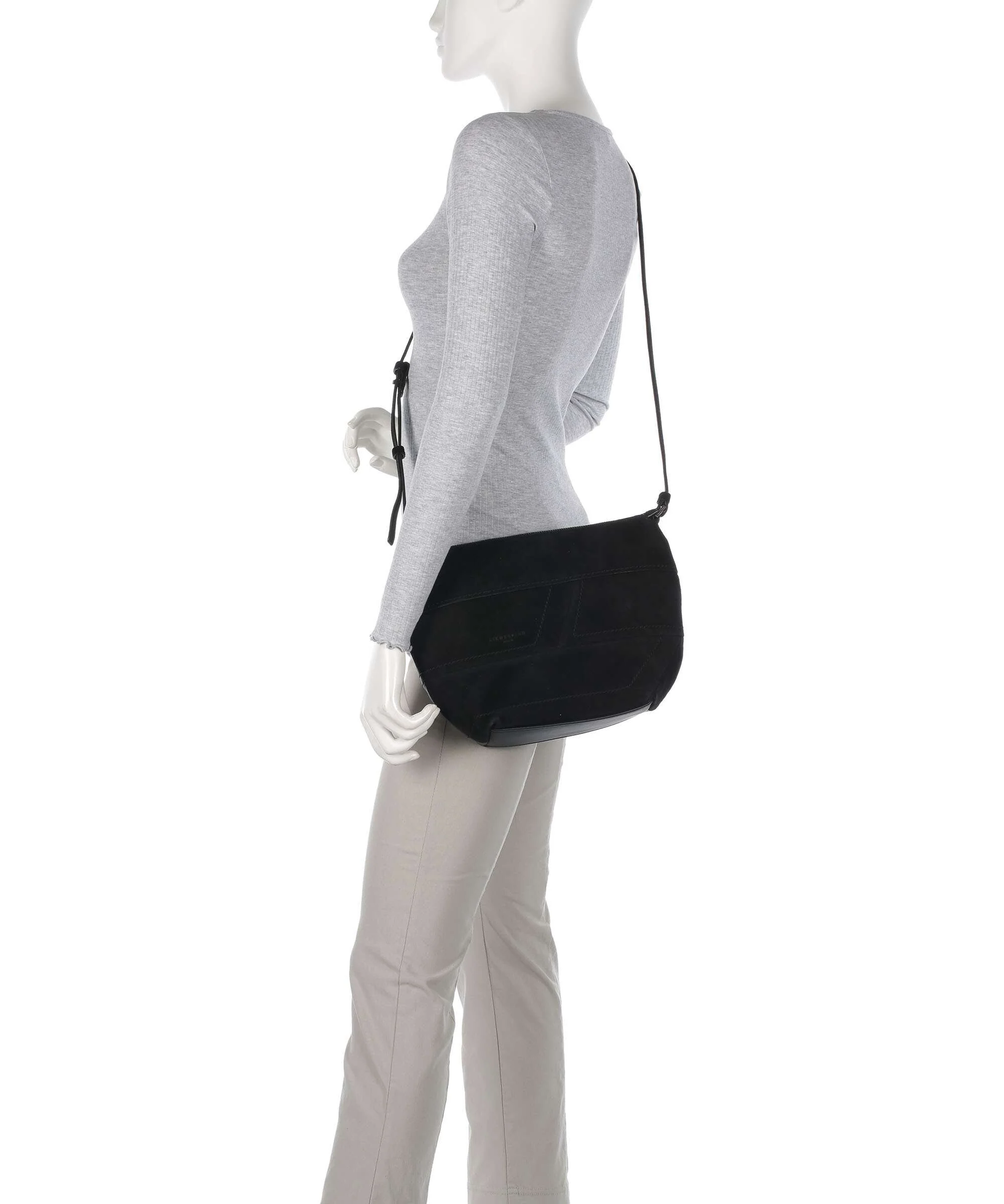 Liebeskind Edda Promo Suede S Crossbody bag black - Image 3