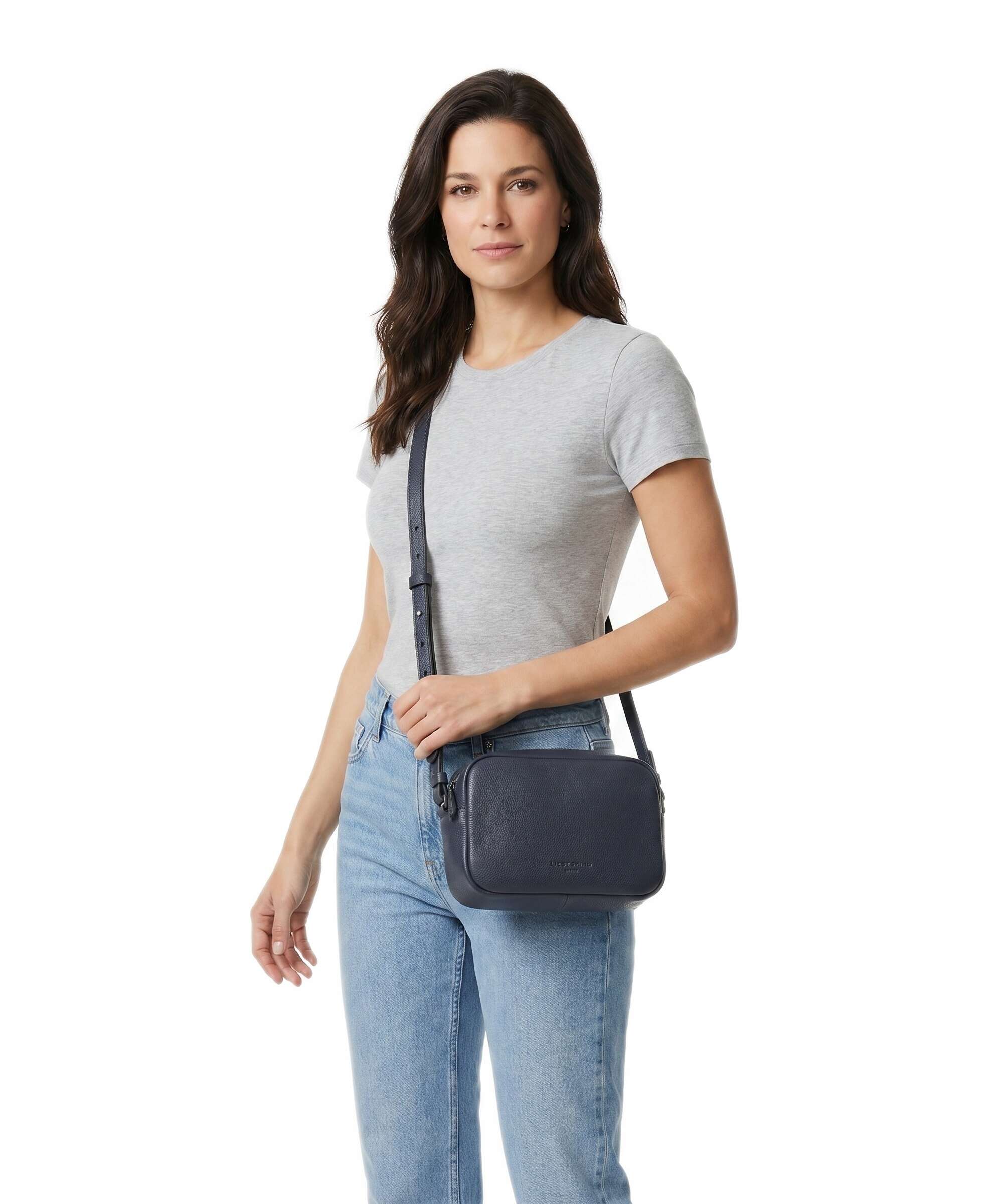 Liebeskind Ella Small Pebble S Crossbody bag peacoat - Image 3