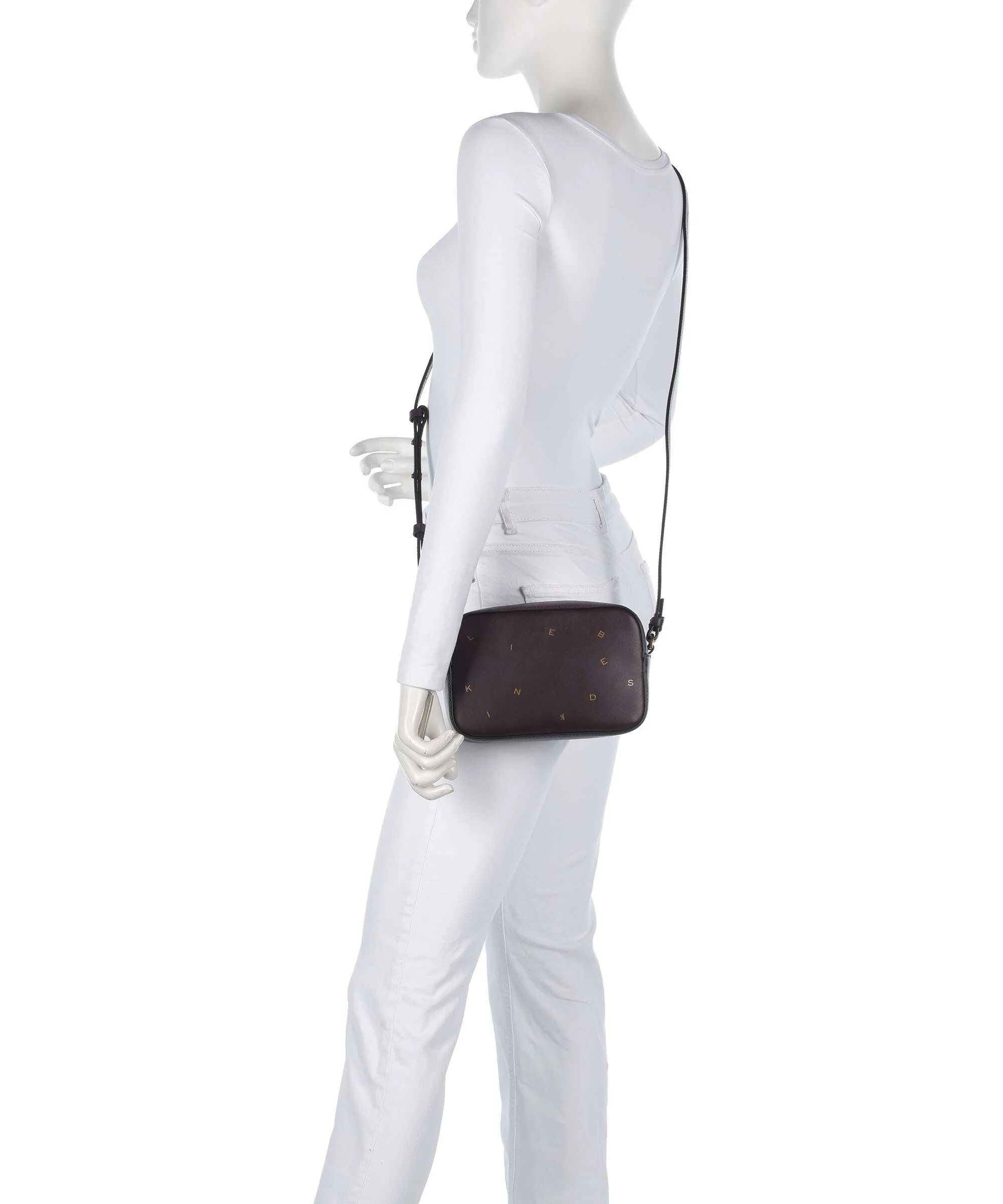 Liebeskind Ella Soft Nappa S Crossbody bag burgundy - Image 3