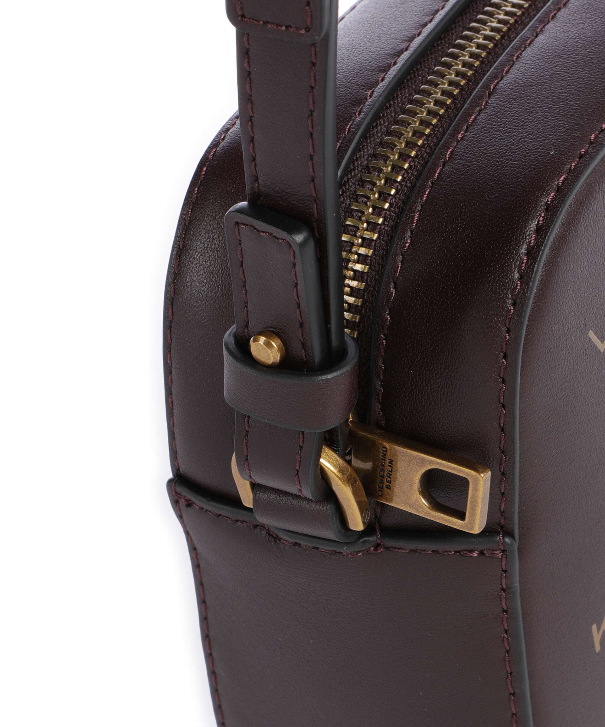 Liebeskind Ella Soft Nappa S Crossbody bag burgundy - Image 4