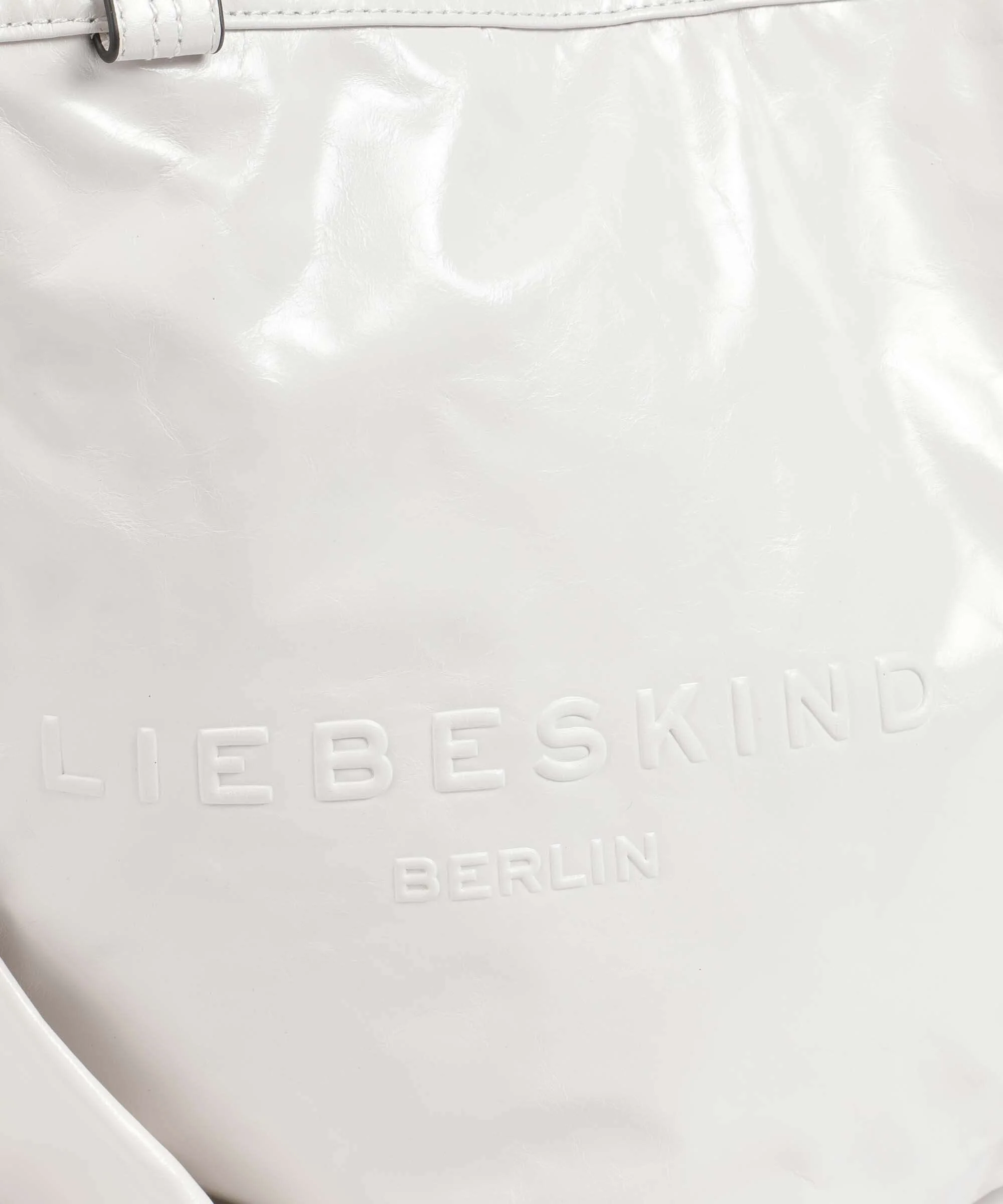 Liebeskind Elvira Paper Touch Crinkle L Tote bag arctic - Image 6