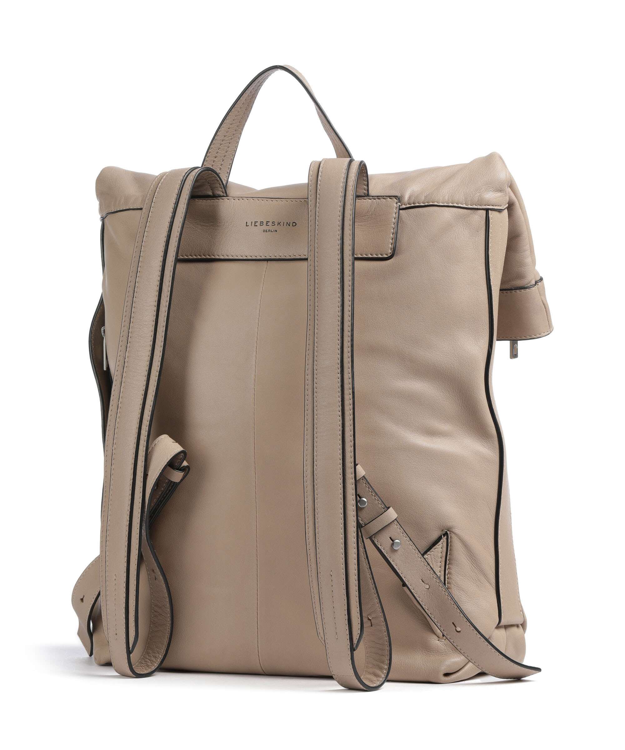 Liebeskind Elvira Sheep Natural L Rolltop backpack stone - Image 2