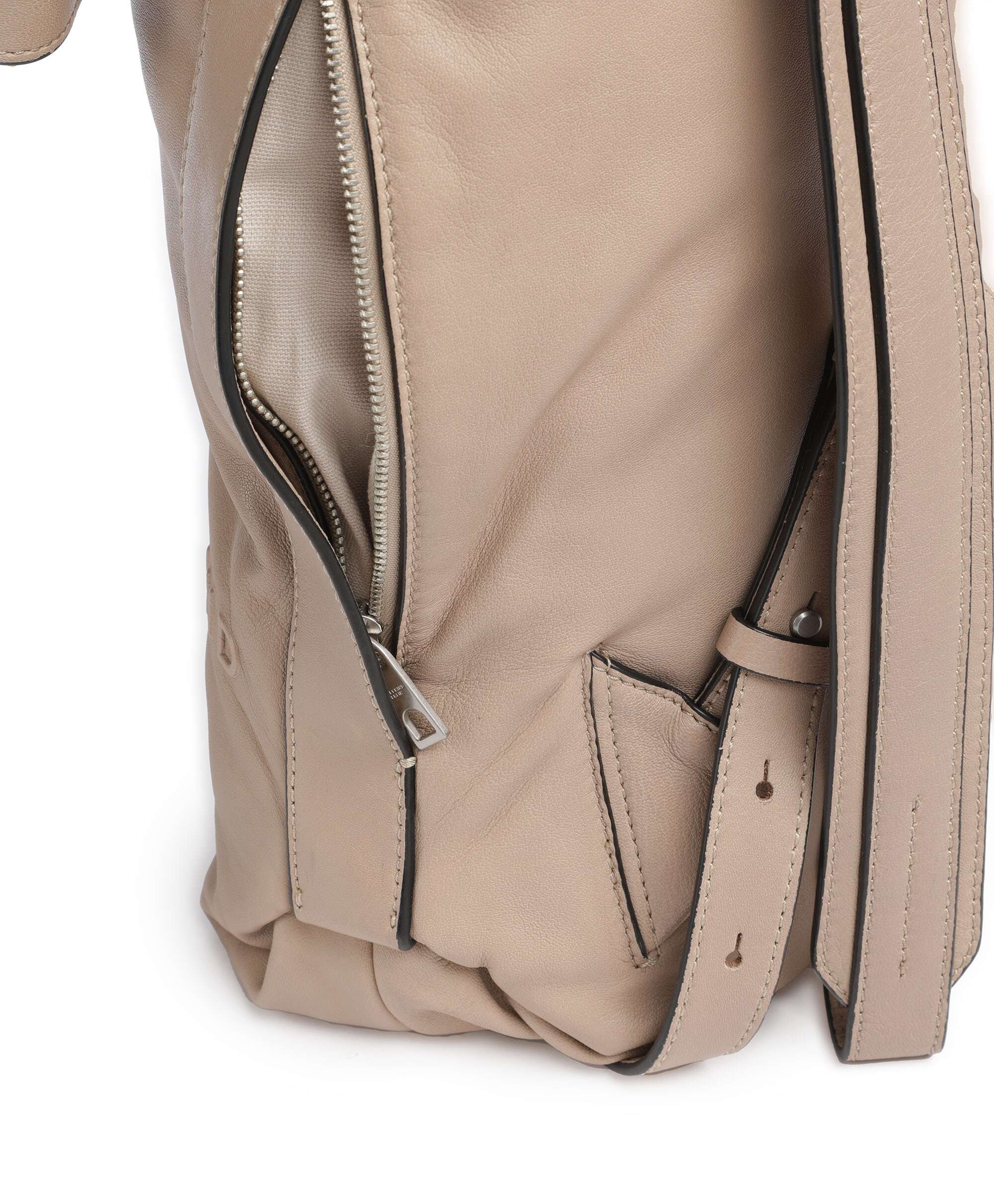 Liebeskind Elvira Sheep Natural L Rolltop backpack stone - Image 4