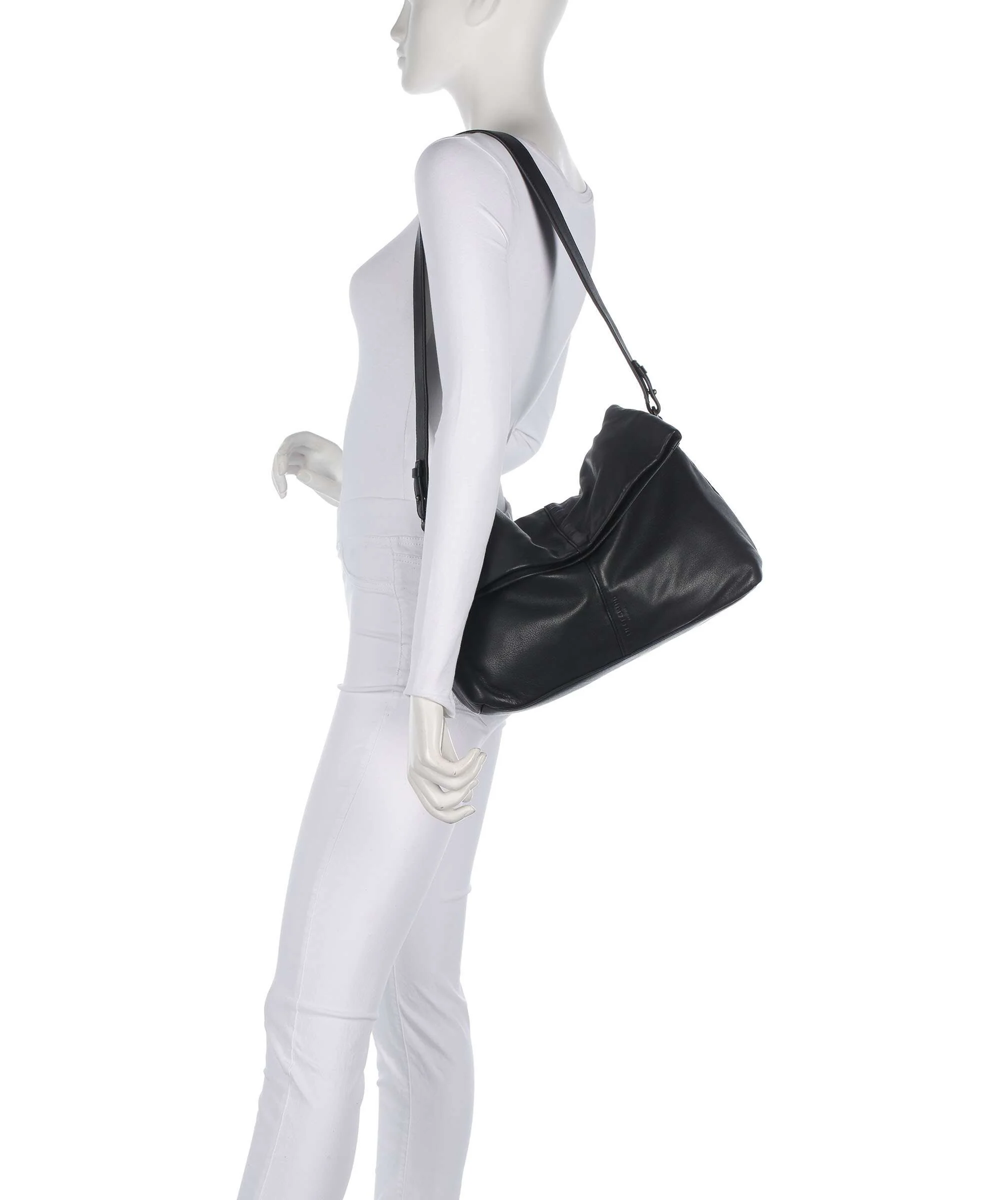 Liebeskind Fiona Sheep Natural M Hobo bag black - Image 3