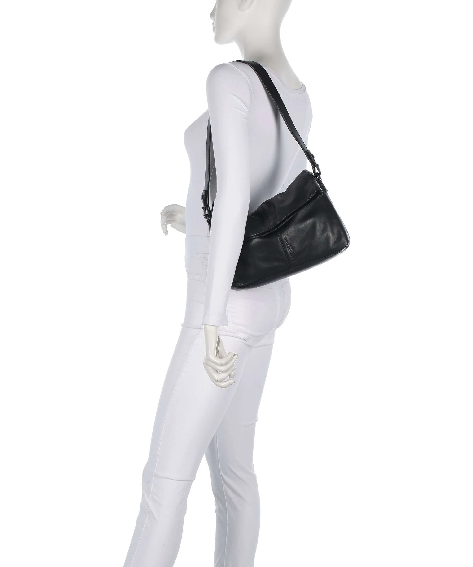 Liebeskind Fiona Sheep Natural S Hobo bag black - Image 3