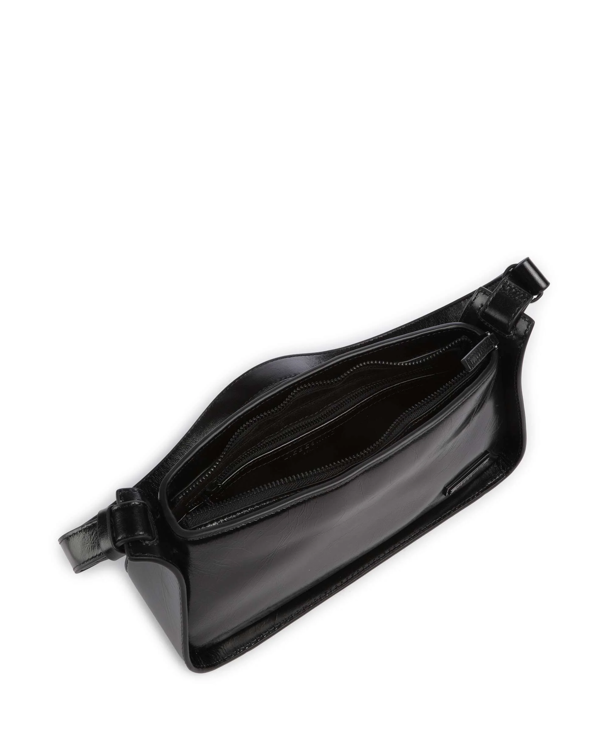 Liebeskind Franzis Lack Distressed S Shoulder bag black - Image 6