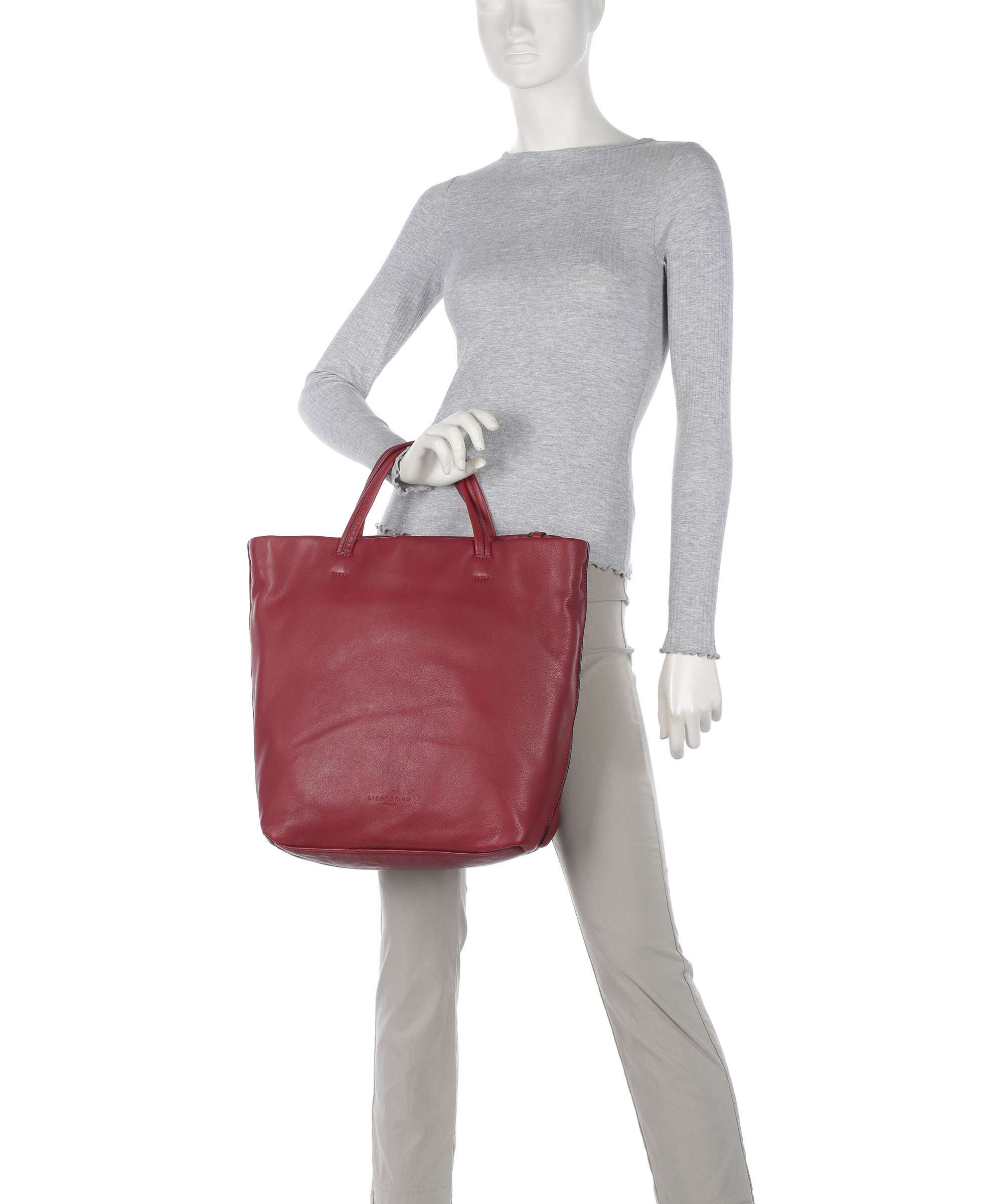 Liebeskind Hera Sheep Natural L Handbag berry - Image 3