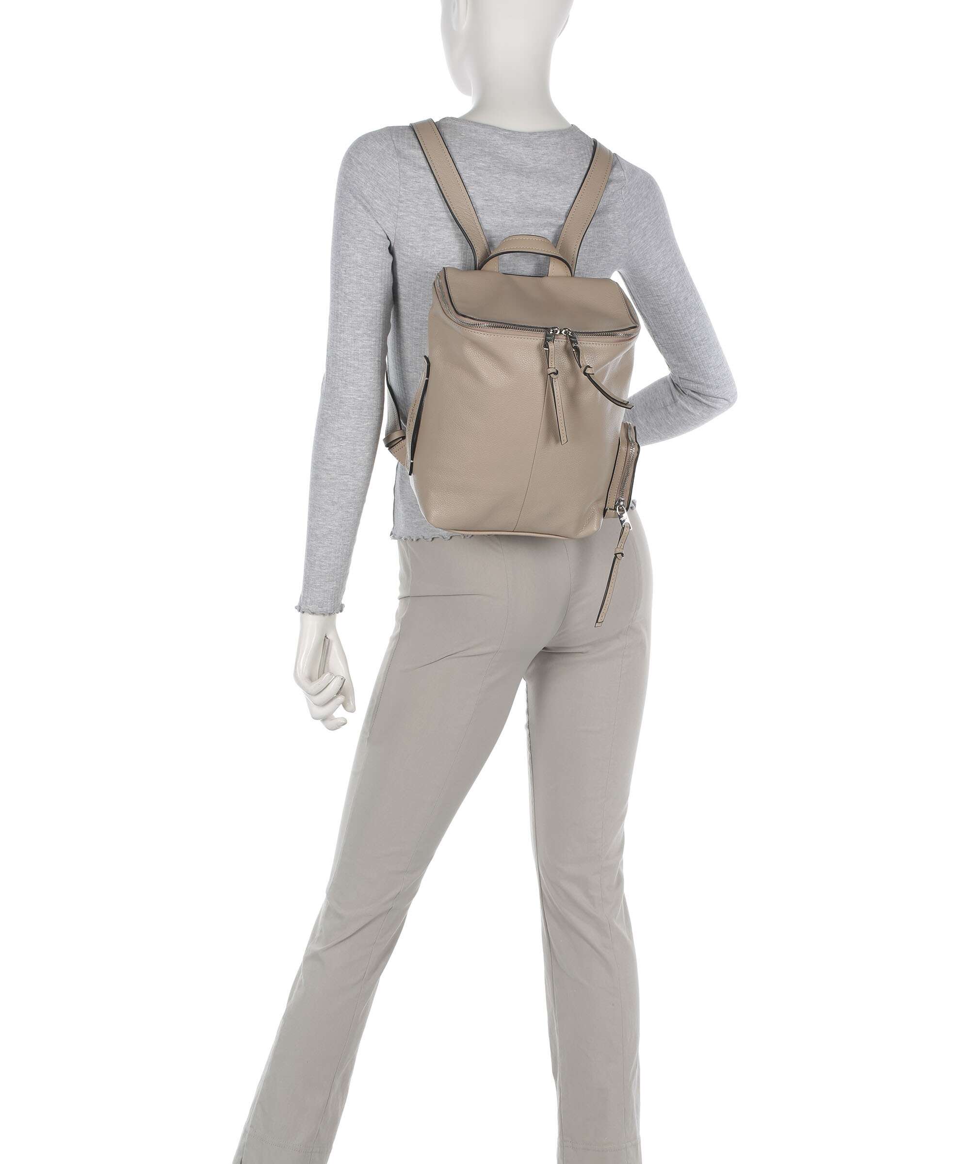Liebeskind Hera Small Pebble S Backpack stone - Image 3