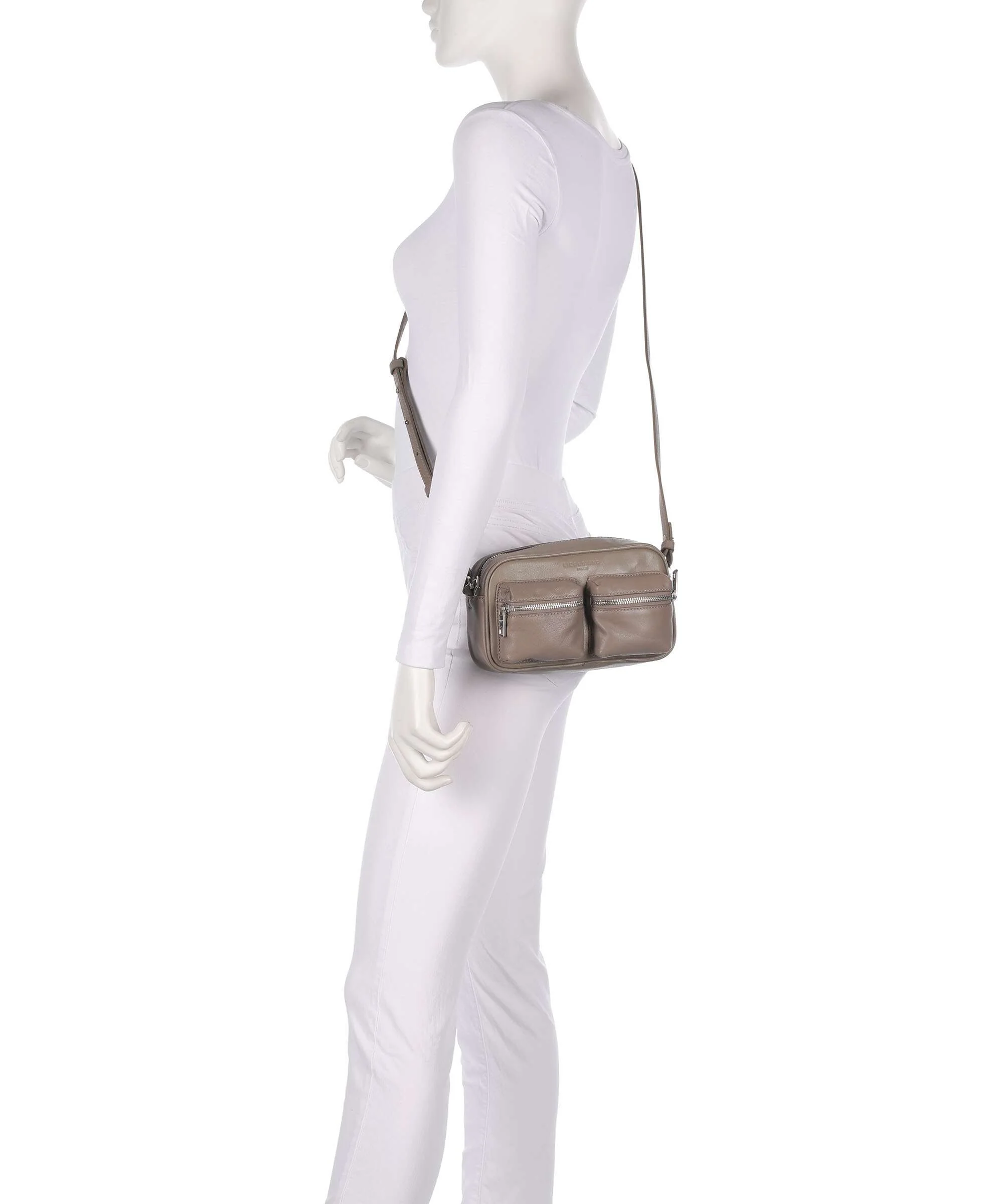 Liebeskind Jil Goat Leather S Crossbody bag neutral grey - Image 3