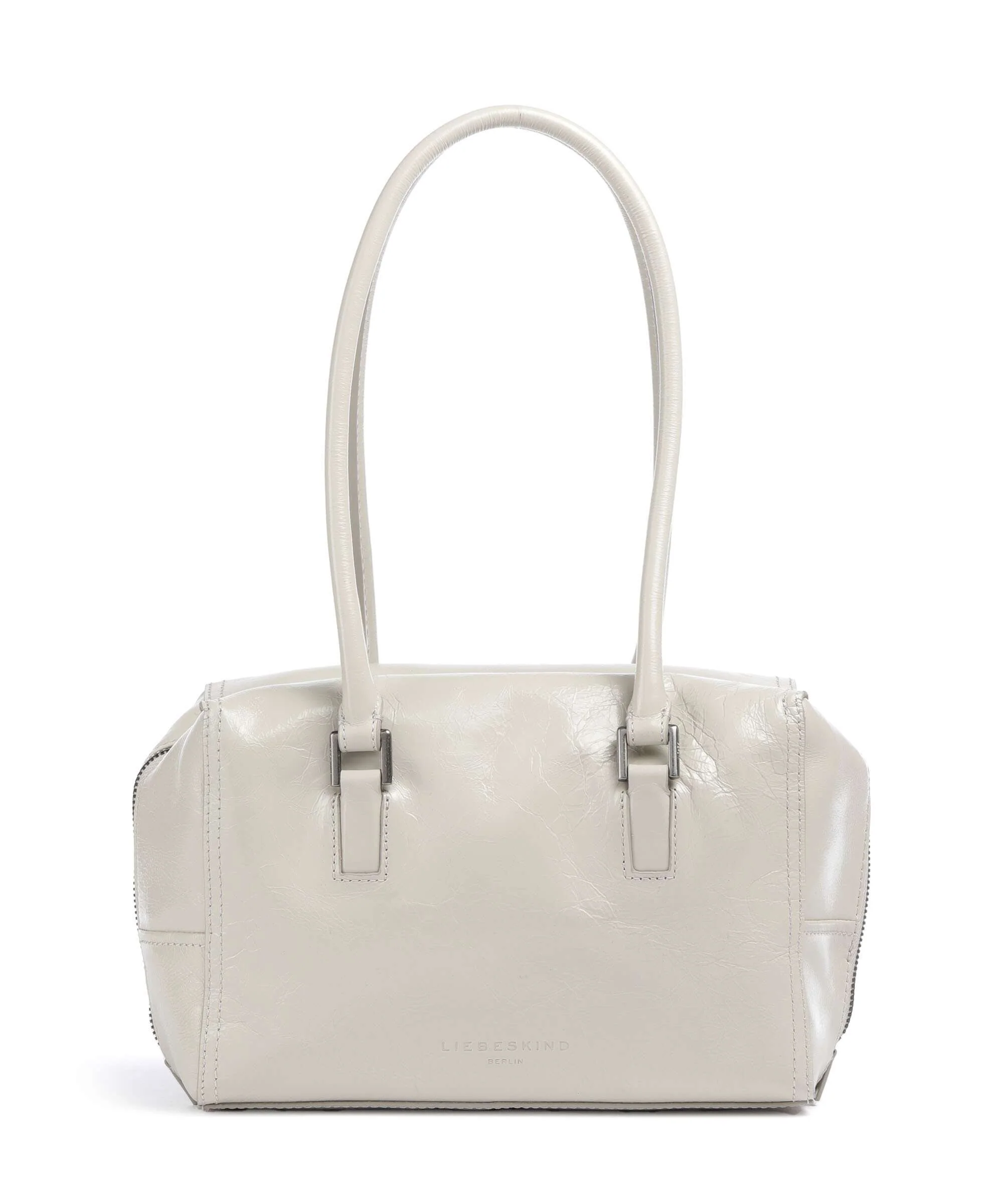 Liebeskind Kayla Lack Distressed S Shoulder bag milk