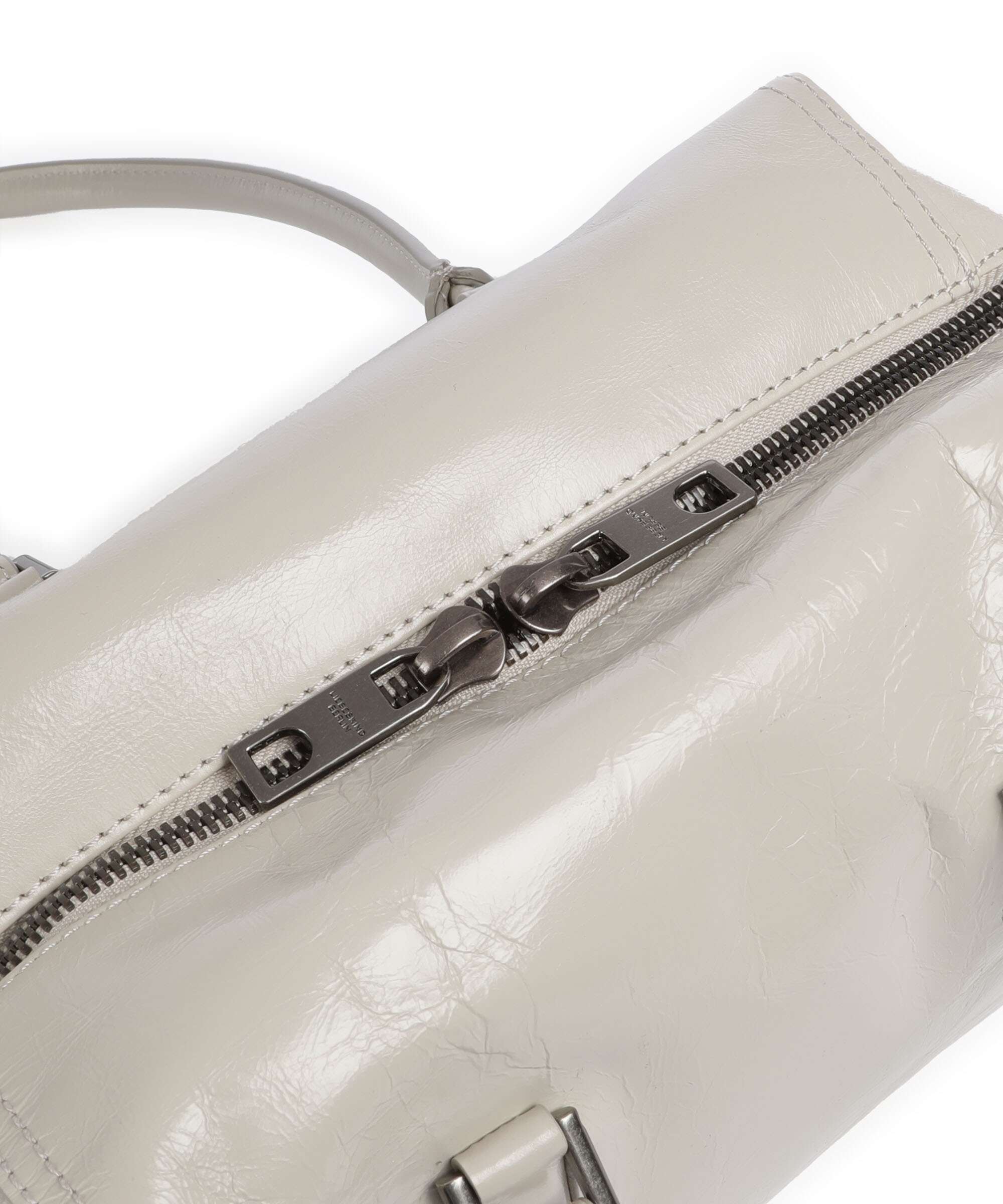 Liebeskind Kayla Lack Distressed S Shoulder bag milk - Image 4