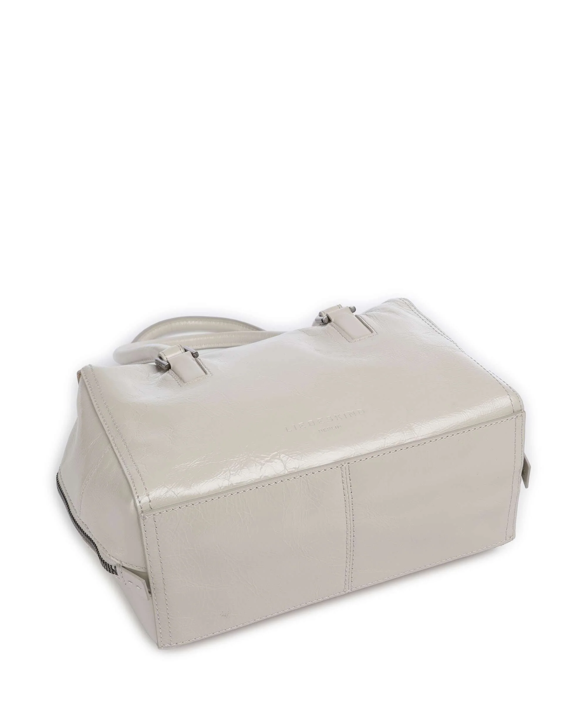 Liebeskind Kayla Lack Distressed S Shoulder bag milk - Image 5
