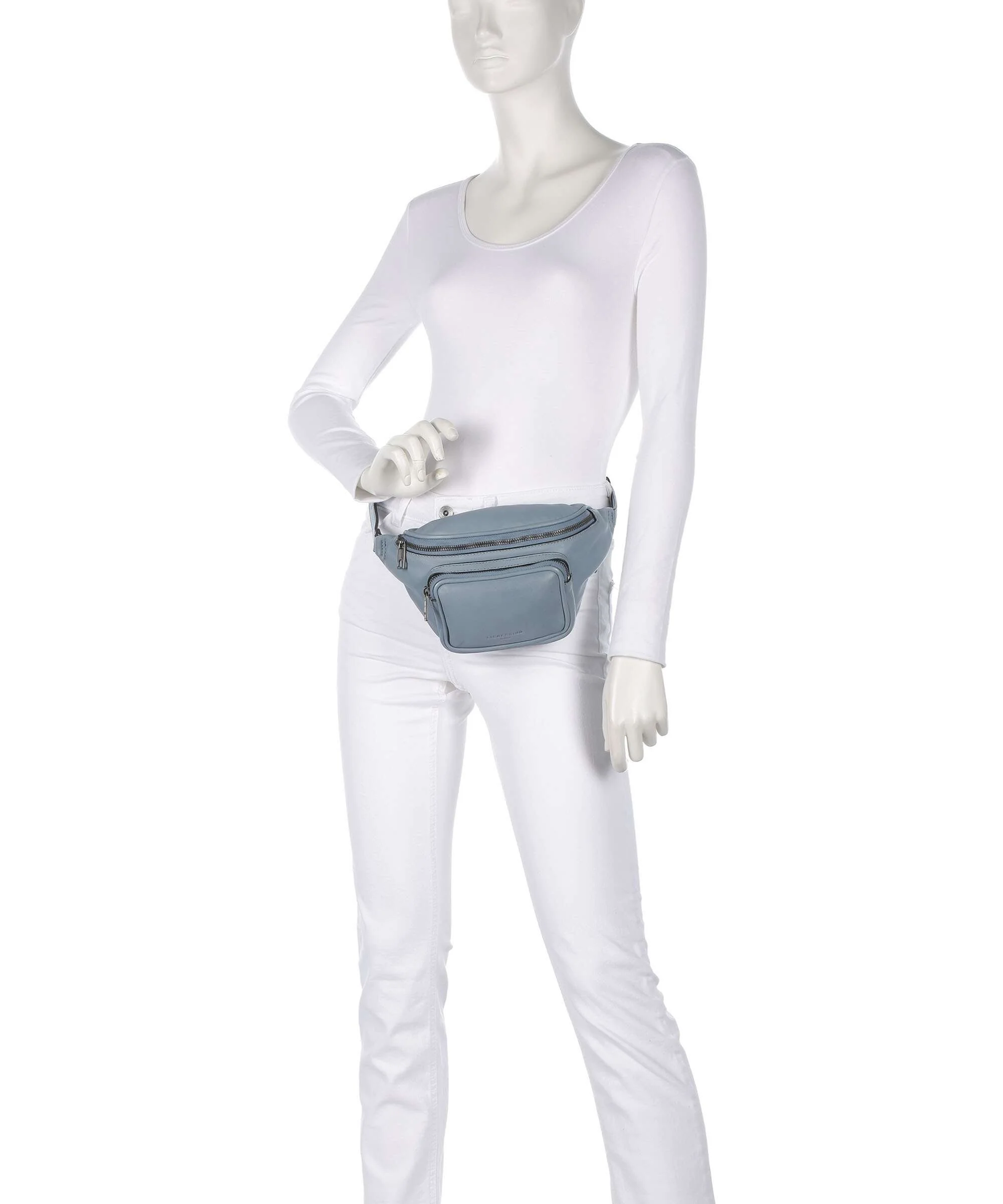 Liebeskind Lila Sheep Natural M Belt bag blue heaven - Image 4