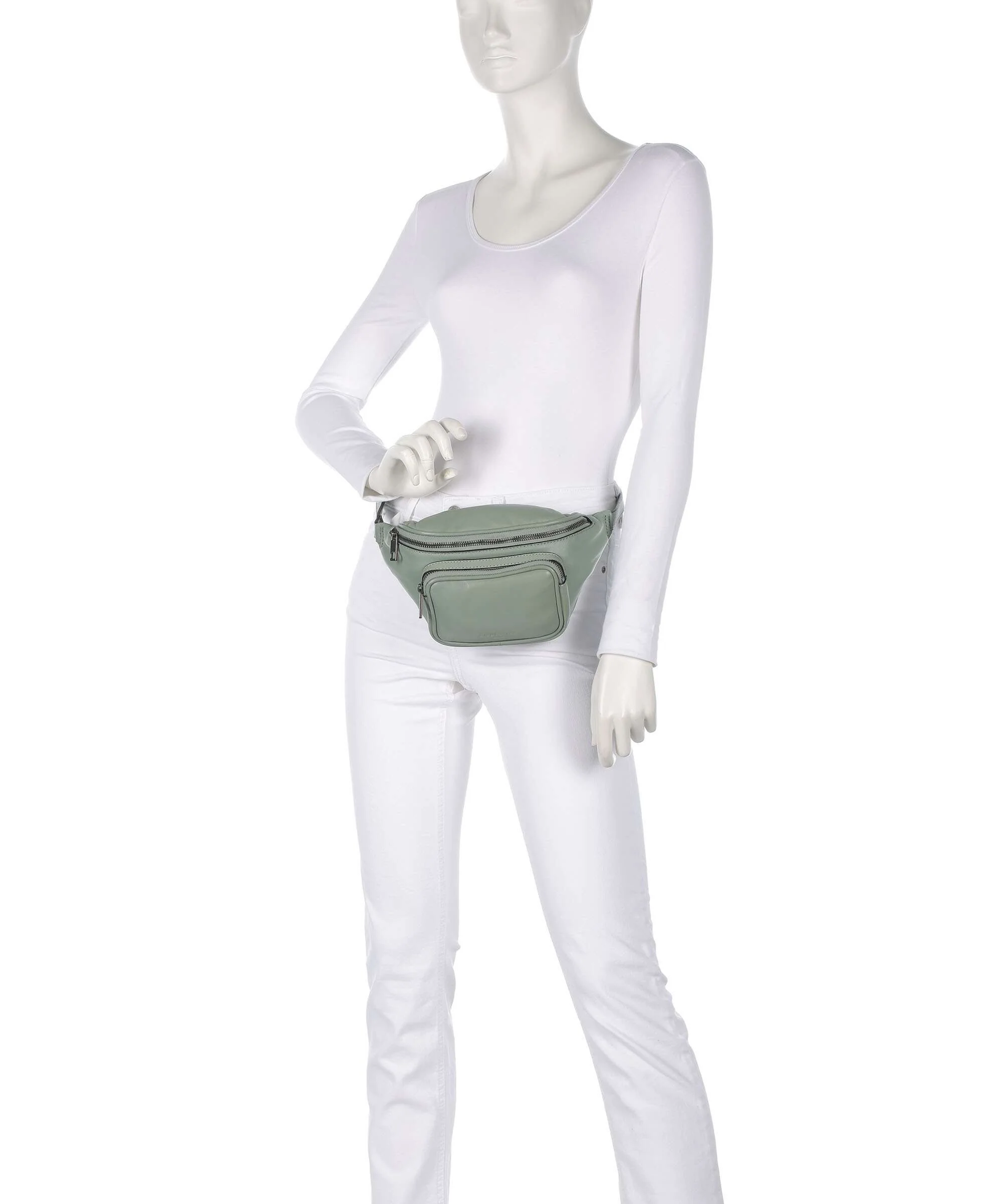 Liebeskind Lila Sheep Natural M Belt bag forest green - Image 4