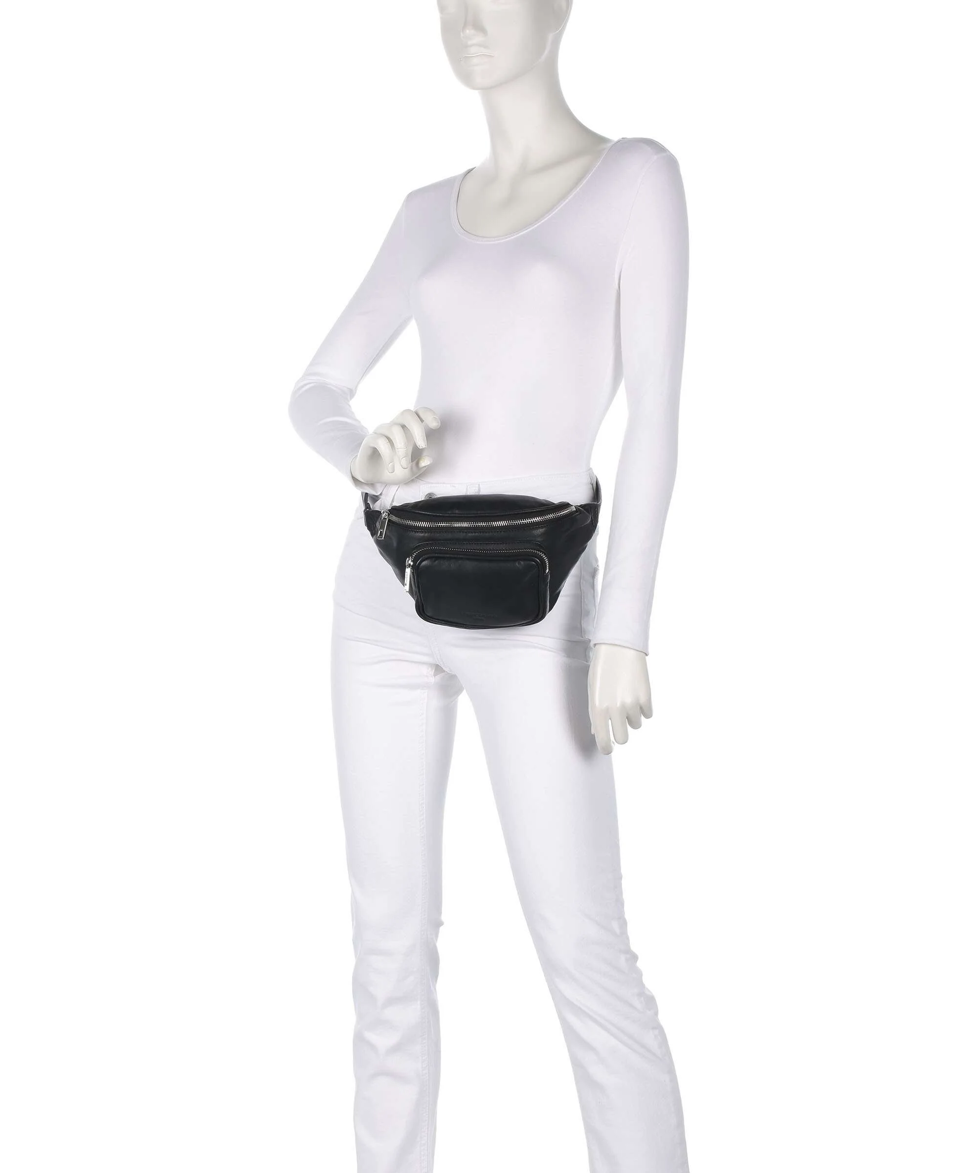 Liebeskind Lila Sheep Natural M Belt bag black - Image 4