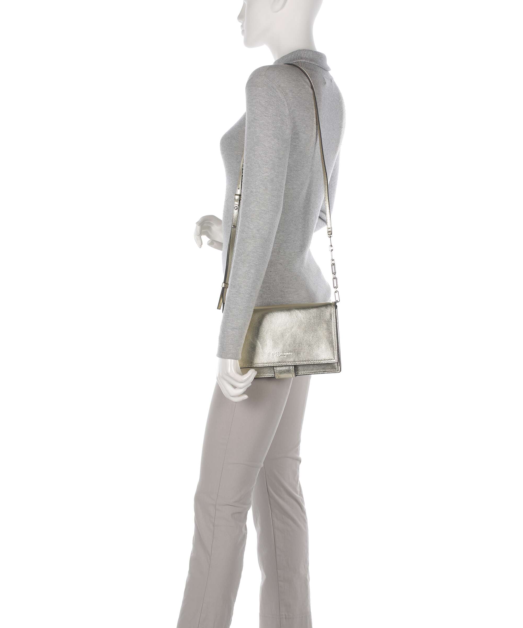 Liebeskind Lisa Metallic S Crossbody bag light gold - Image 3