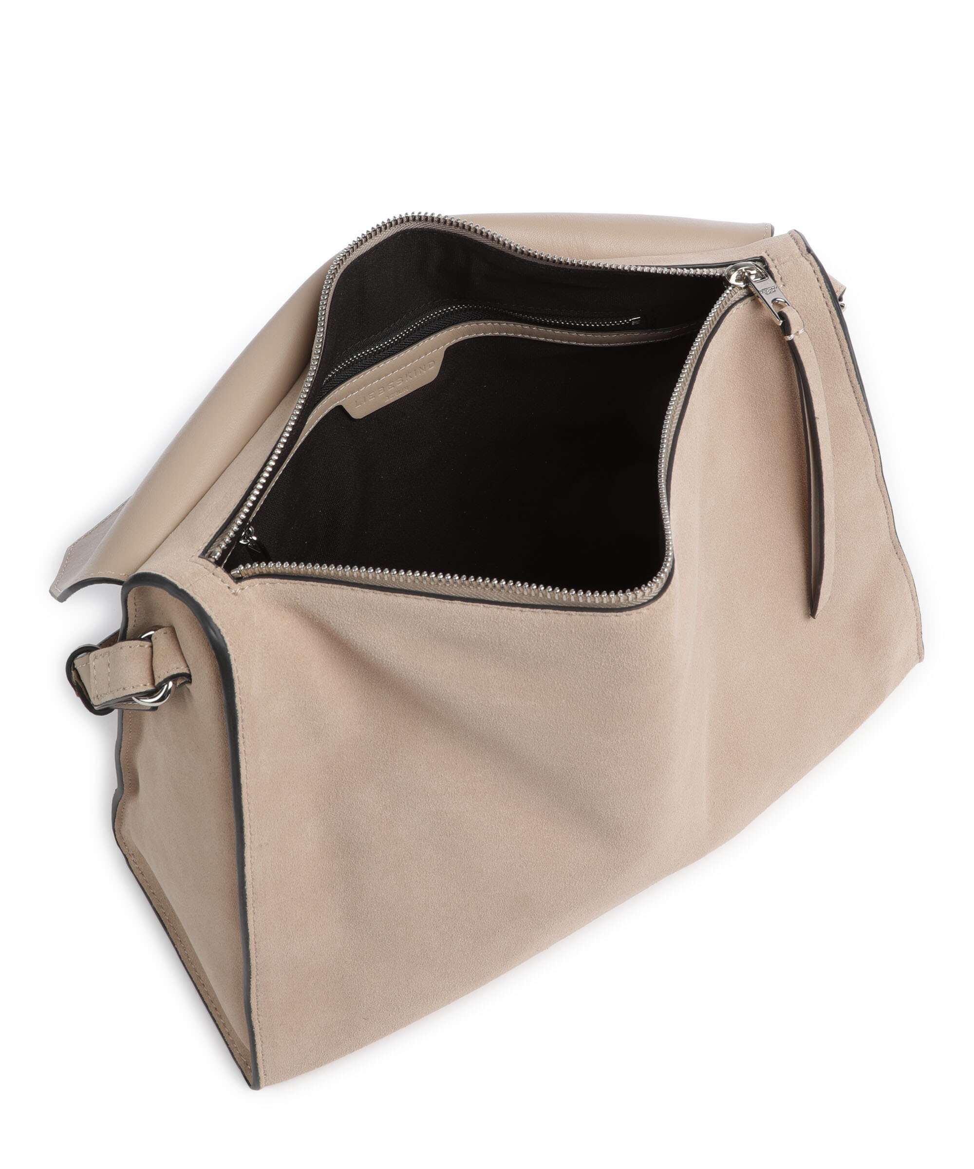 Liebeskind Lora Suede M Crossbody bag stone - Image 6