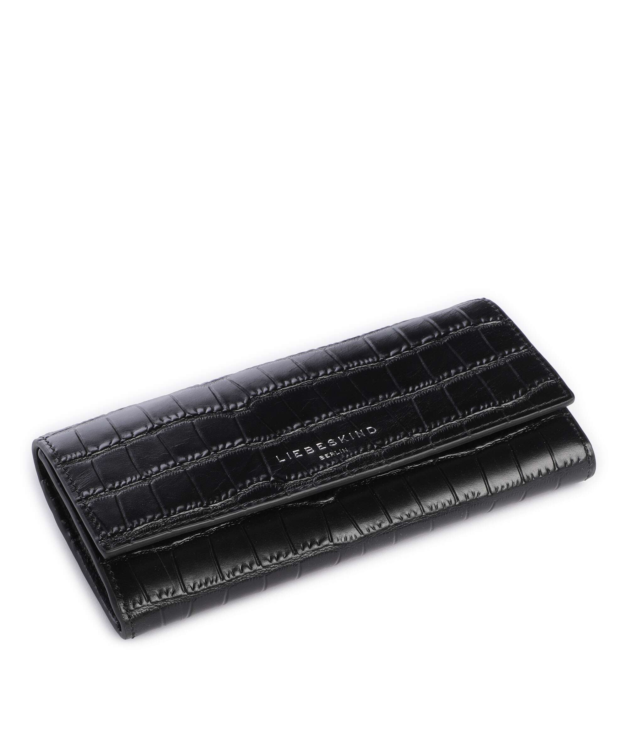 Liebeskind Lora Valentina Croco Wallet black - Image 4