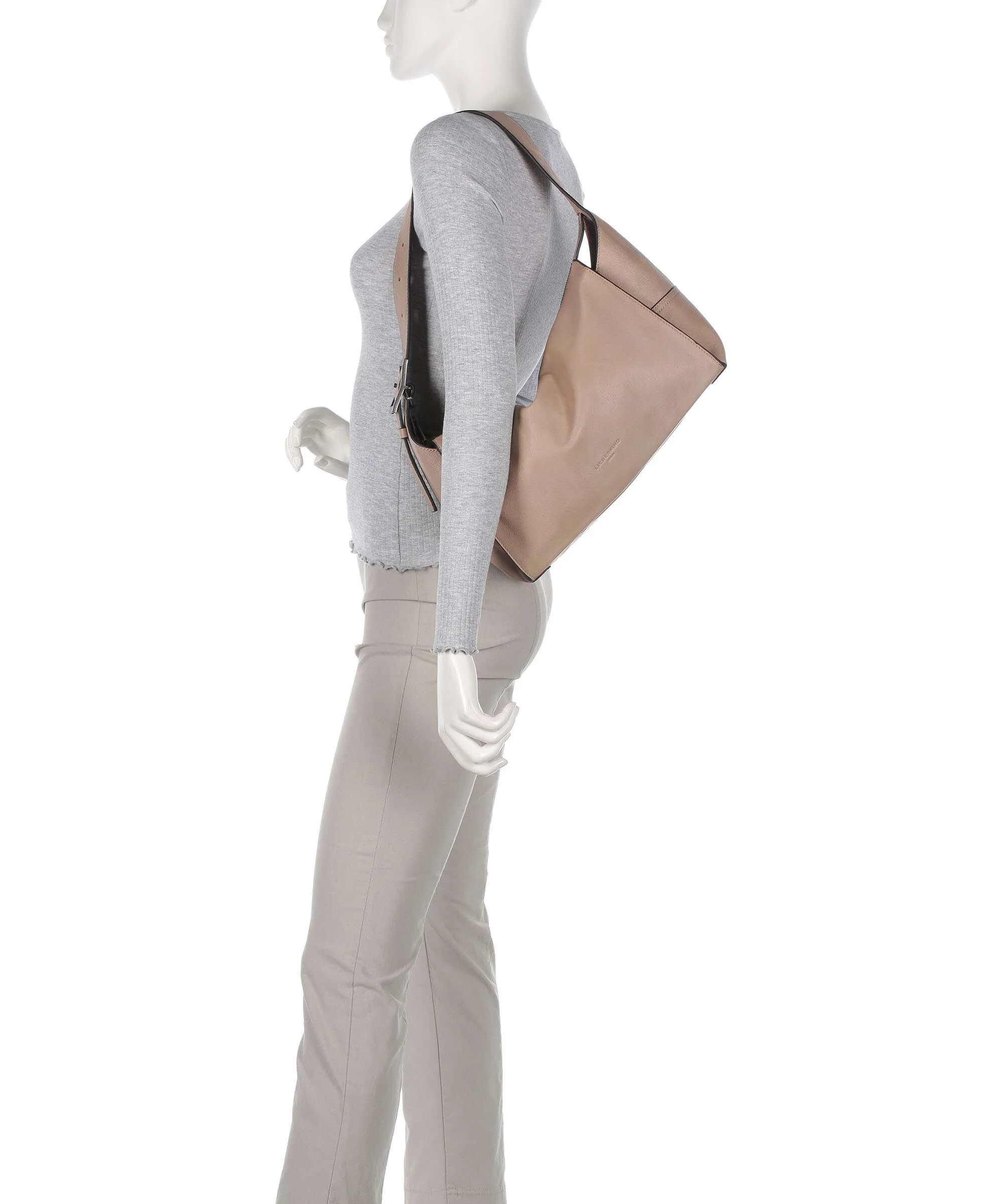 Liebeskind Lou 2 3D Leather M Hobo bag stone - Image 3