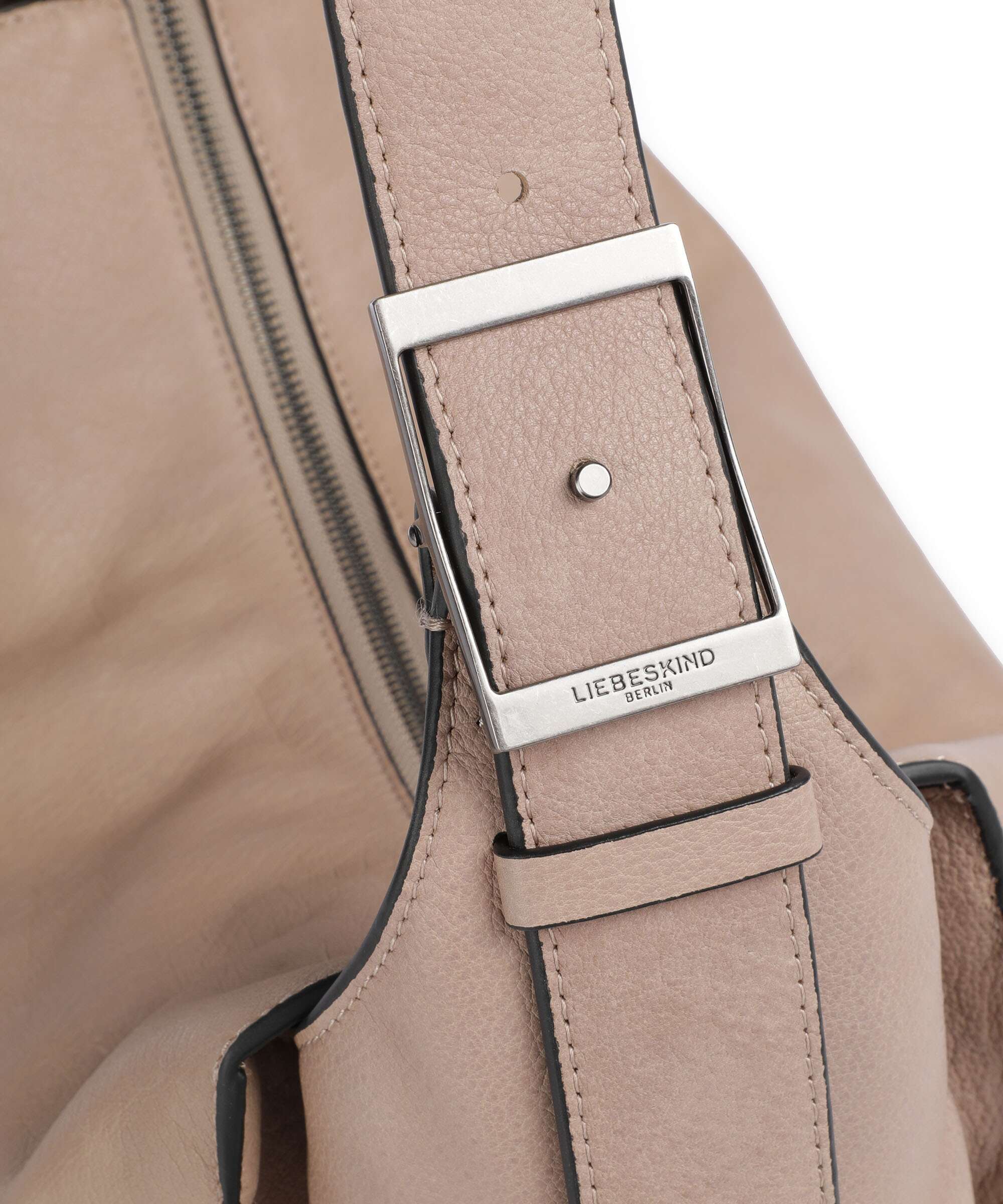 Liebeskind Lou 2 3D Leather M Hobo bag stone - Image 4