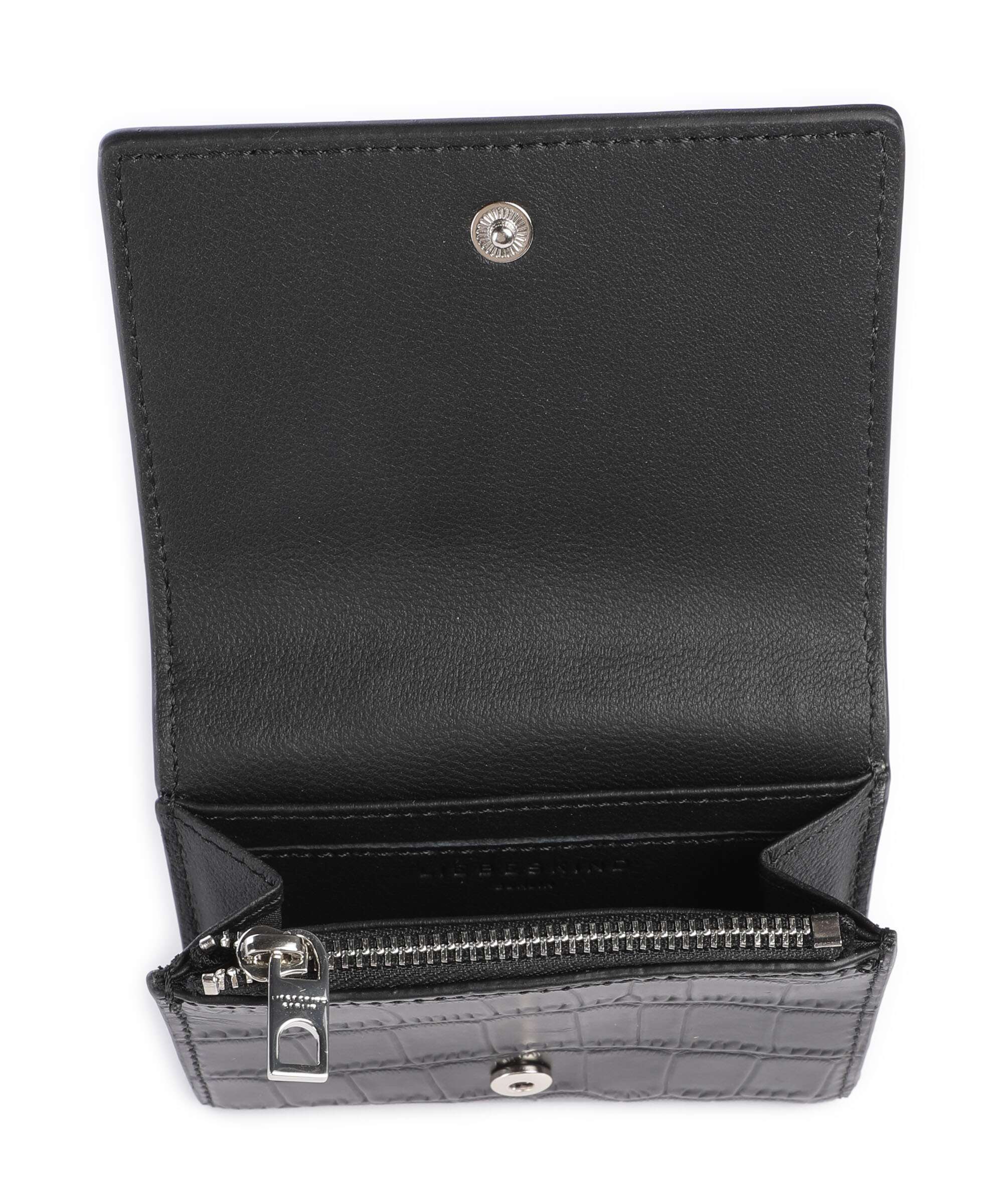 Liebeskind Lou 2 Louisa New Croco Wallet black - Image 2