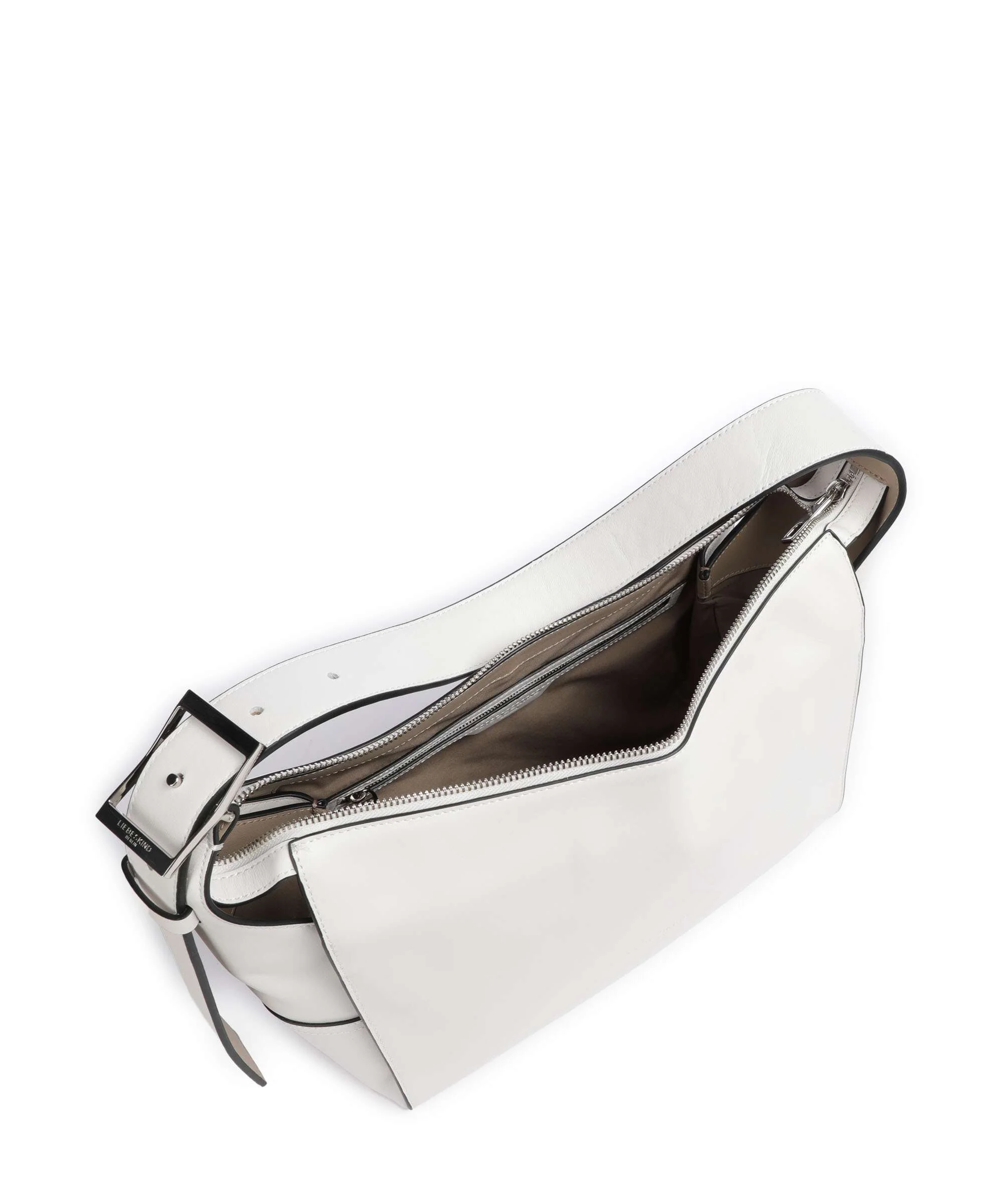 Liebeskind Lou Calf Optic M Hobo bag arctic - Image 6